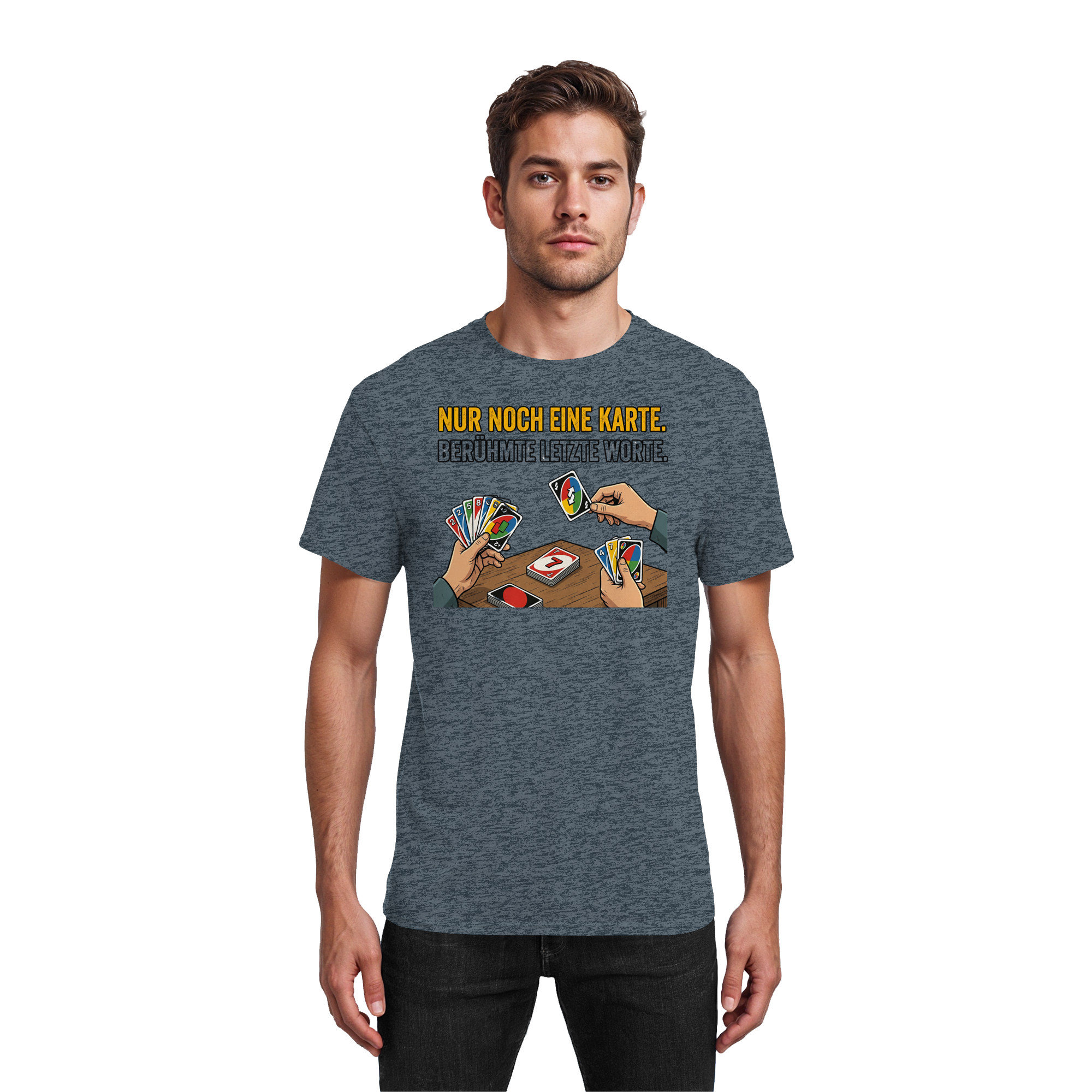 Nur noch eine Karte! - Heavy Cotton T-Shirt