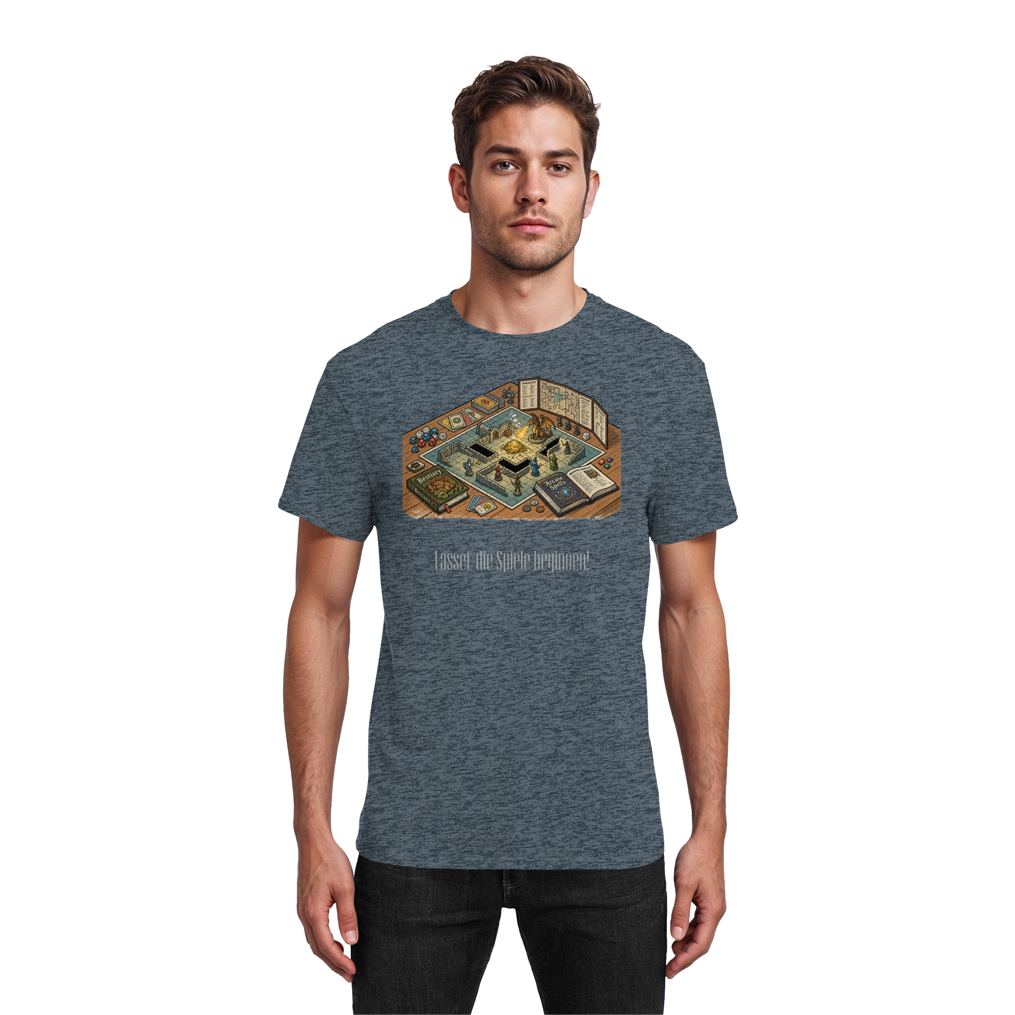 Lasset die Spiele beginnen!  - Heavy Cotton T-Shirt