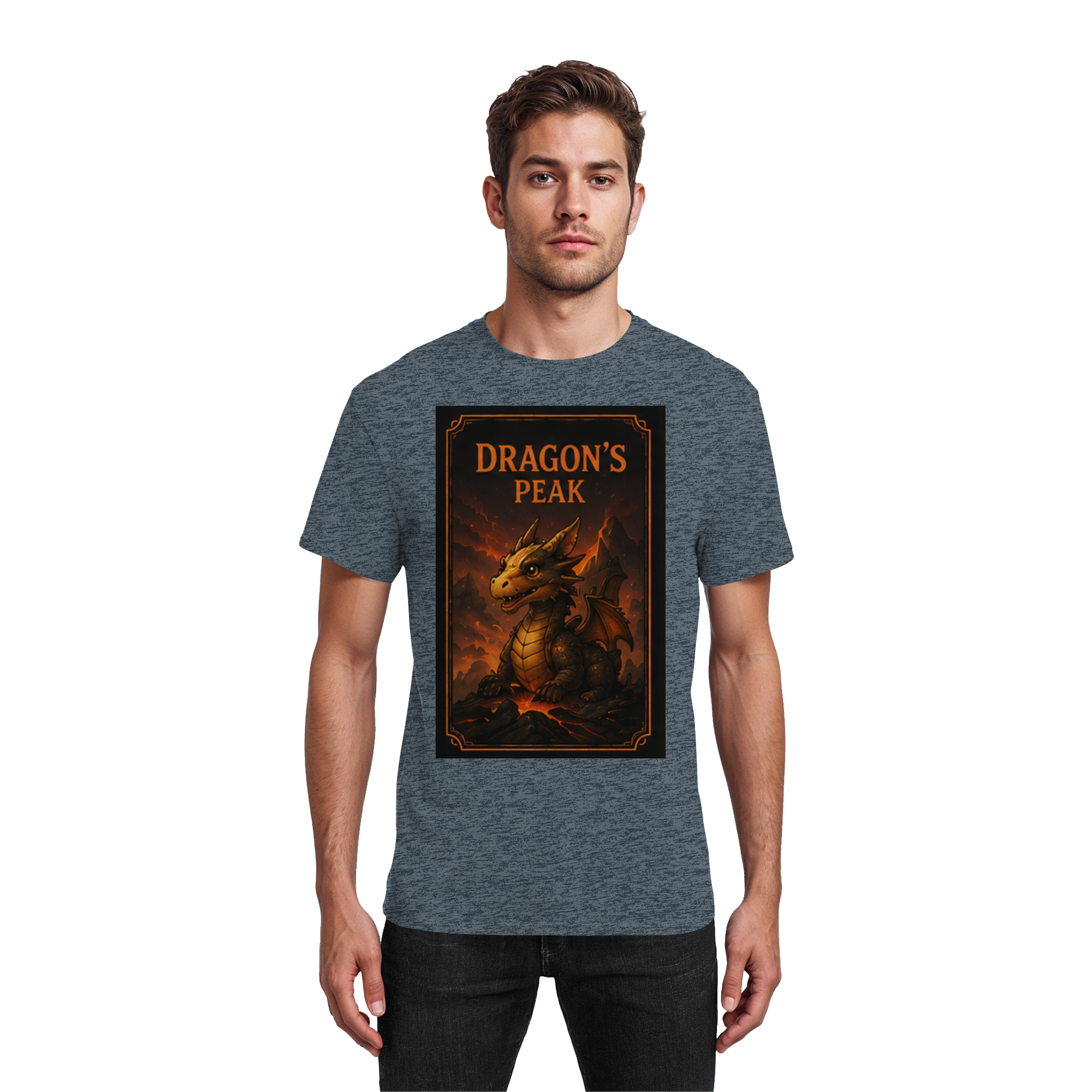 Dragon´s Peak - Heavy Cotton T-Shirt