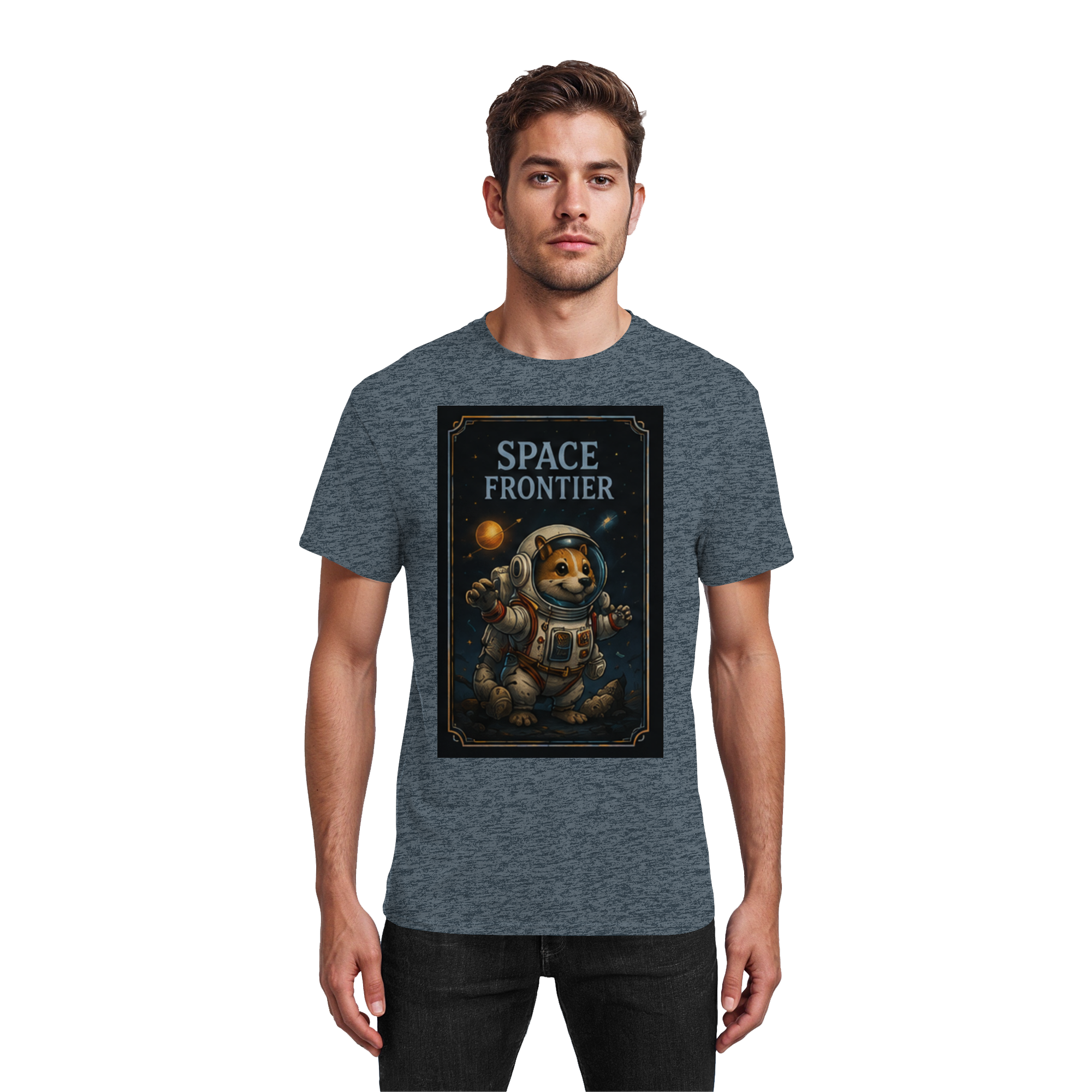 Space Frontier - Heavy Cotton T-Shirt