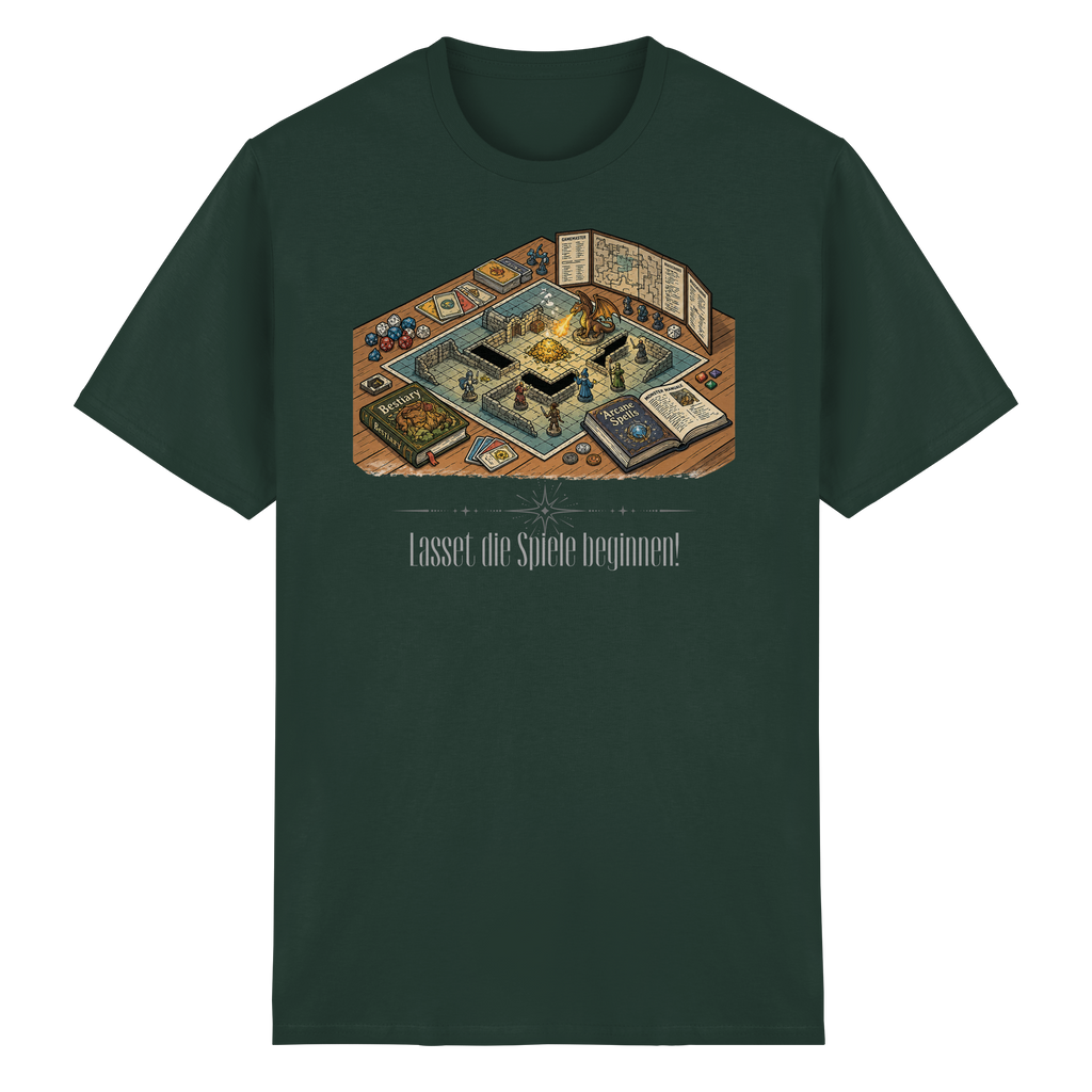 Lasset die Spiele beginnen!  - Heavy Cotton T-Shirt