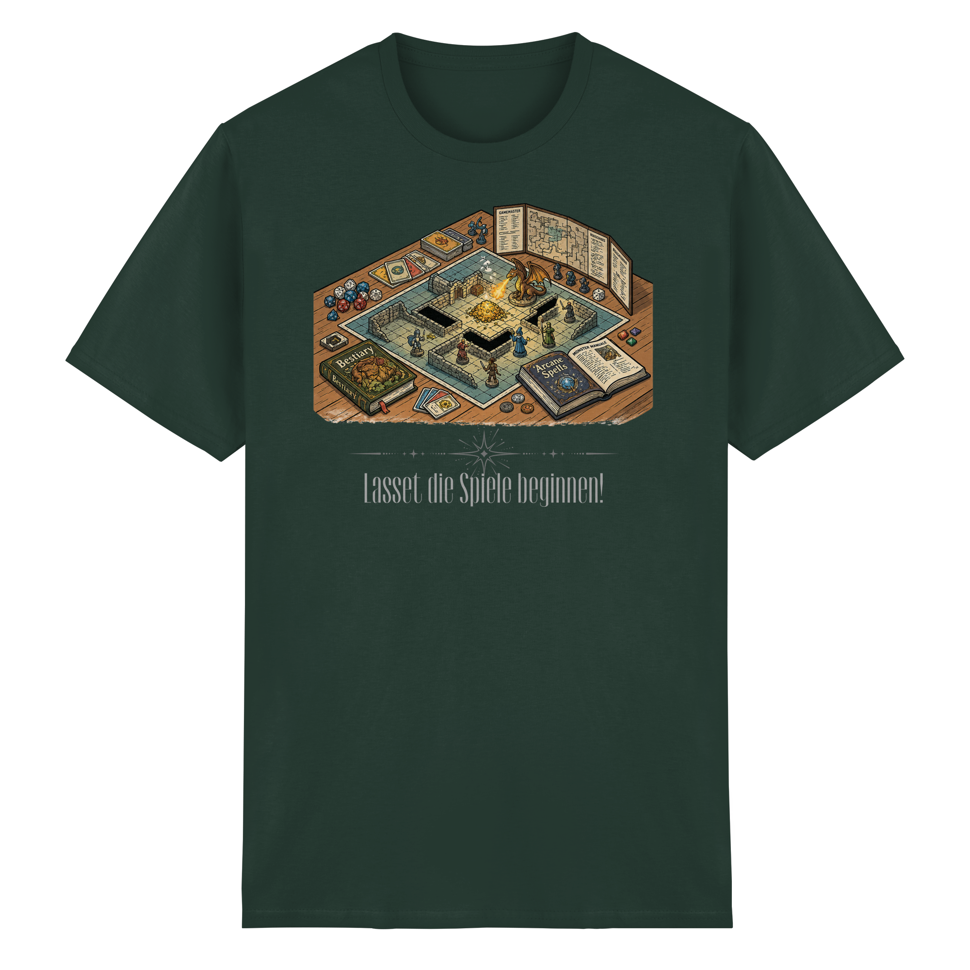 Lasset die Spiele beginnen!  - Heavy Cotton T-Shirt