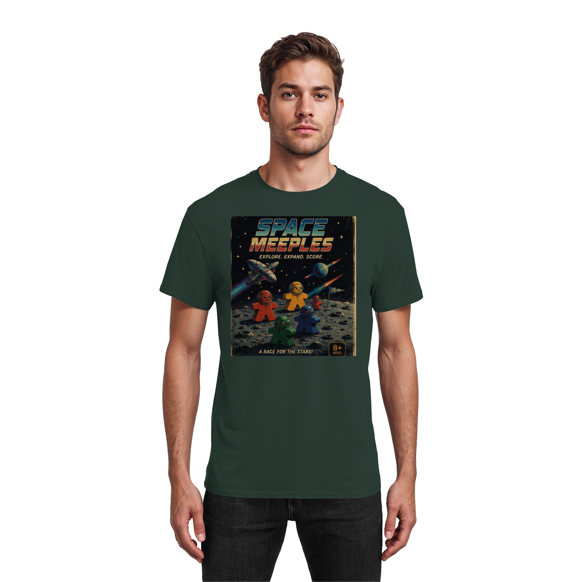 Space Maples - Heavy Cotton T-Shirt