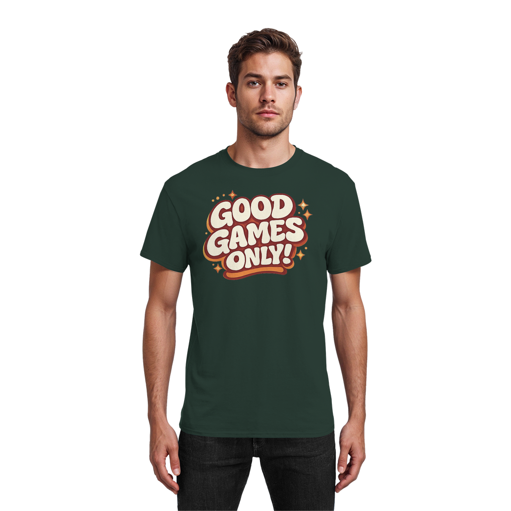 Good Games Only! - Heavy Cotton T-Shirt