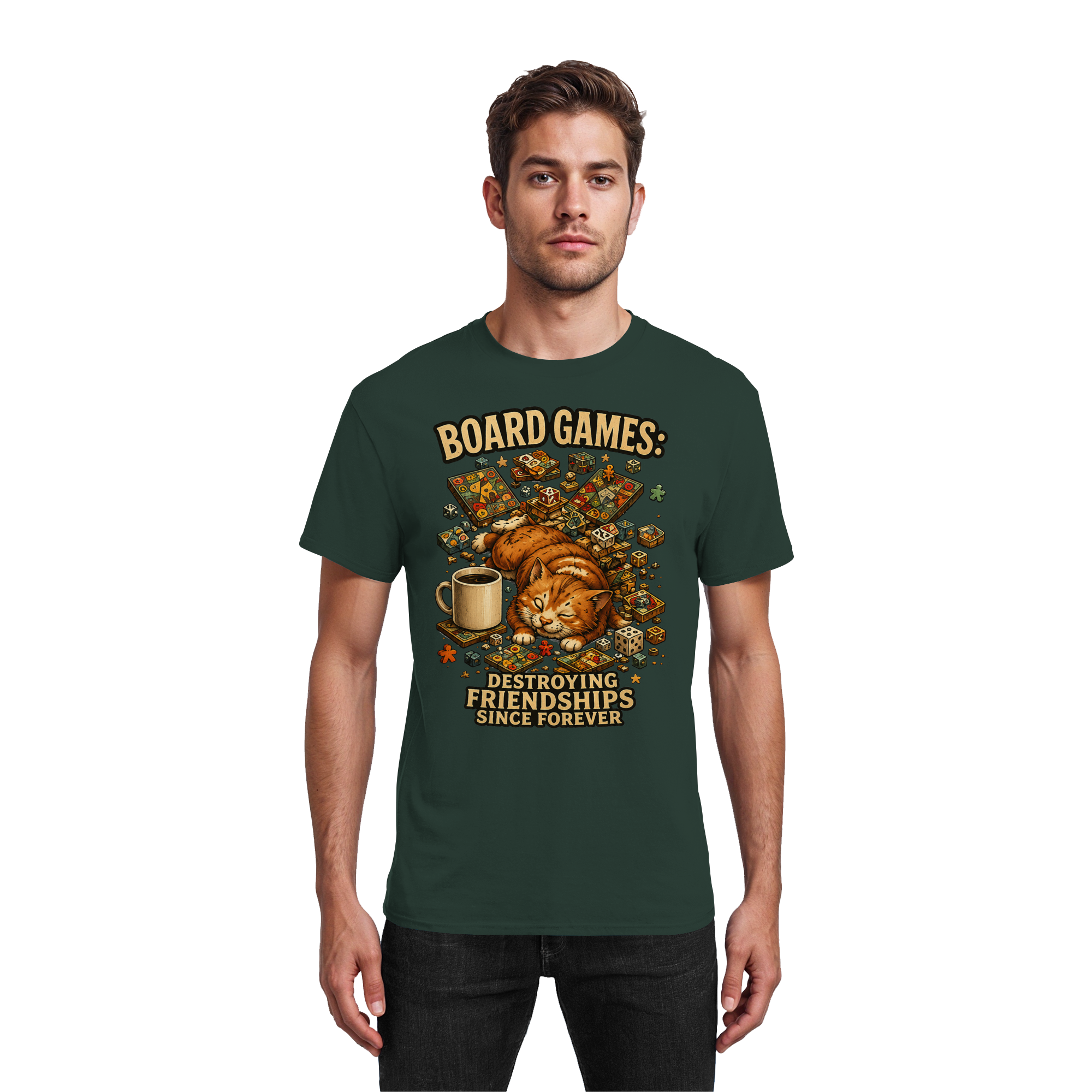 Board Games - Heavy Cotton T-Shirt