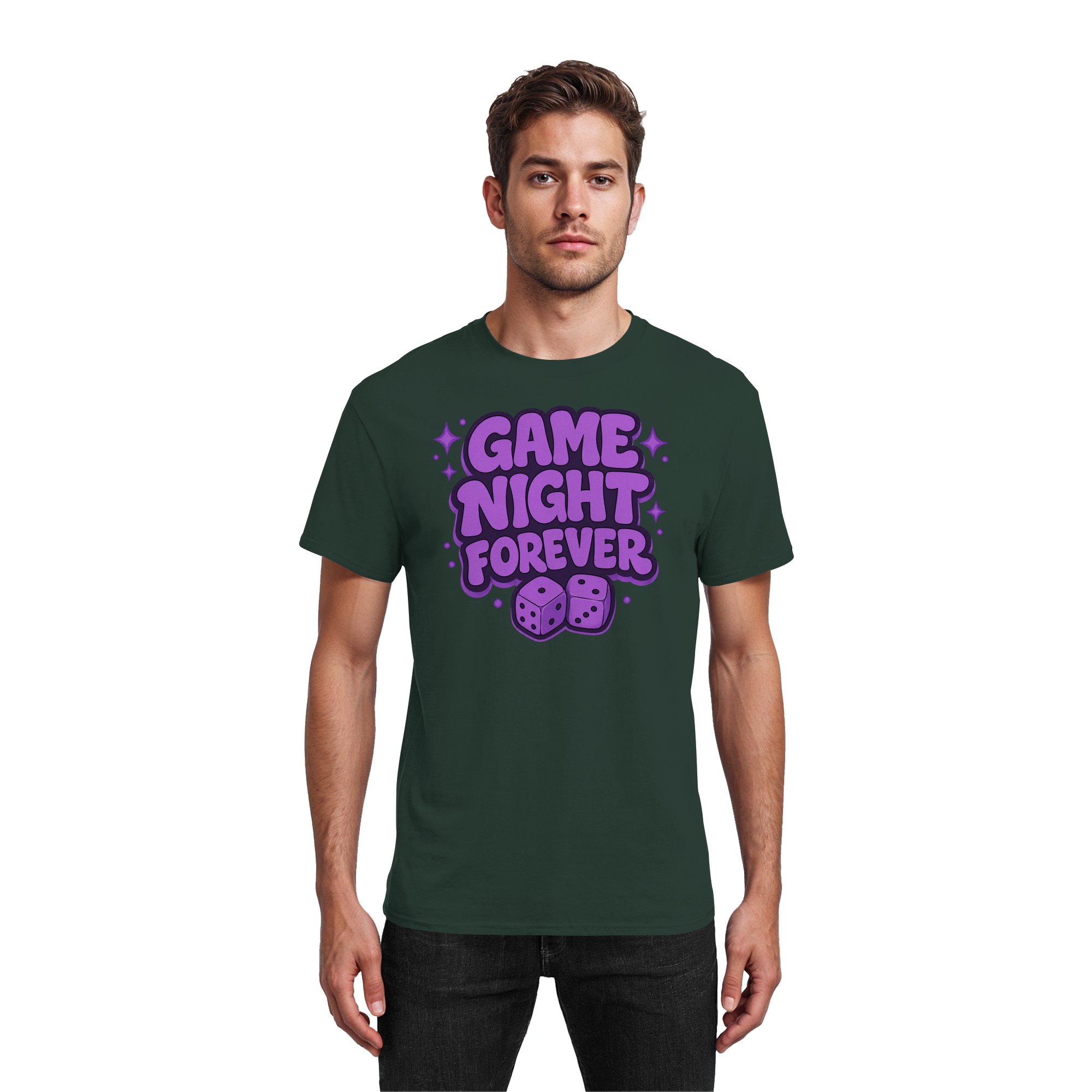 Game Night Forever! - Heavy Cotton T-Shirt