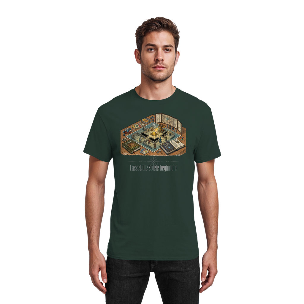 Lasset die Spiele beginnen!  - Heavy Cotton T-Shirt