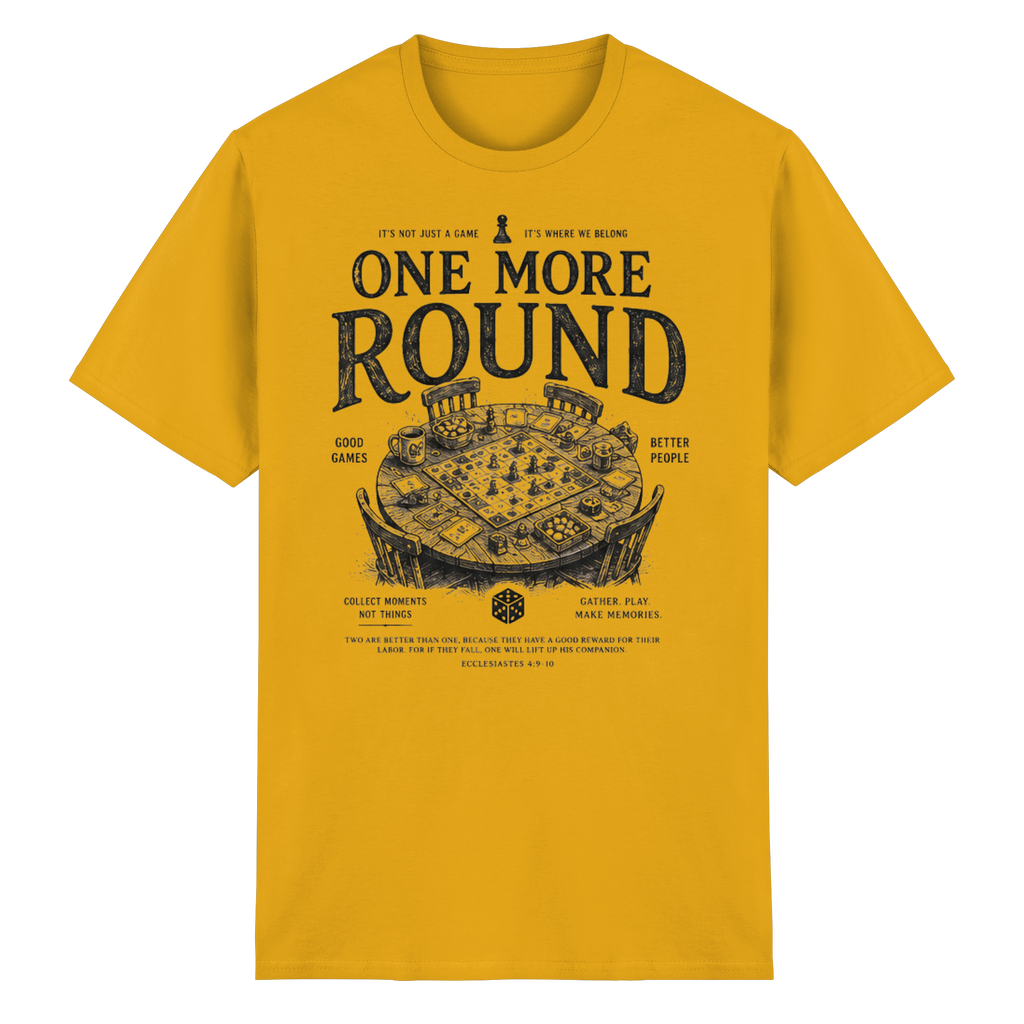 One More Round - Heavy Cotton T-Shirt