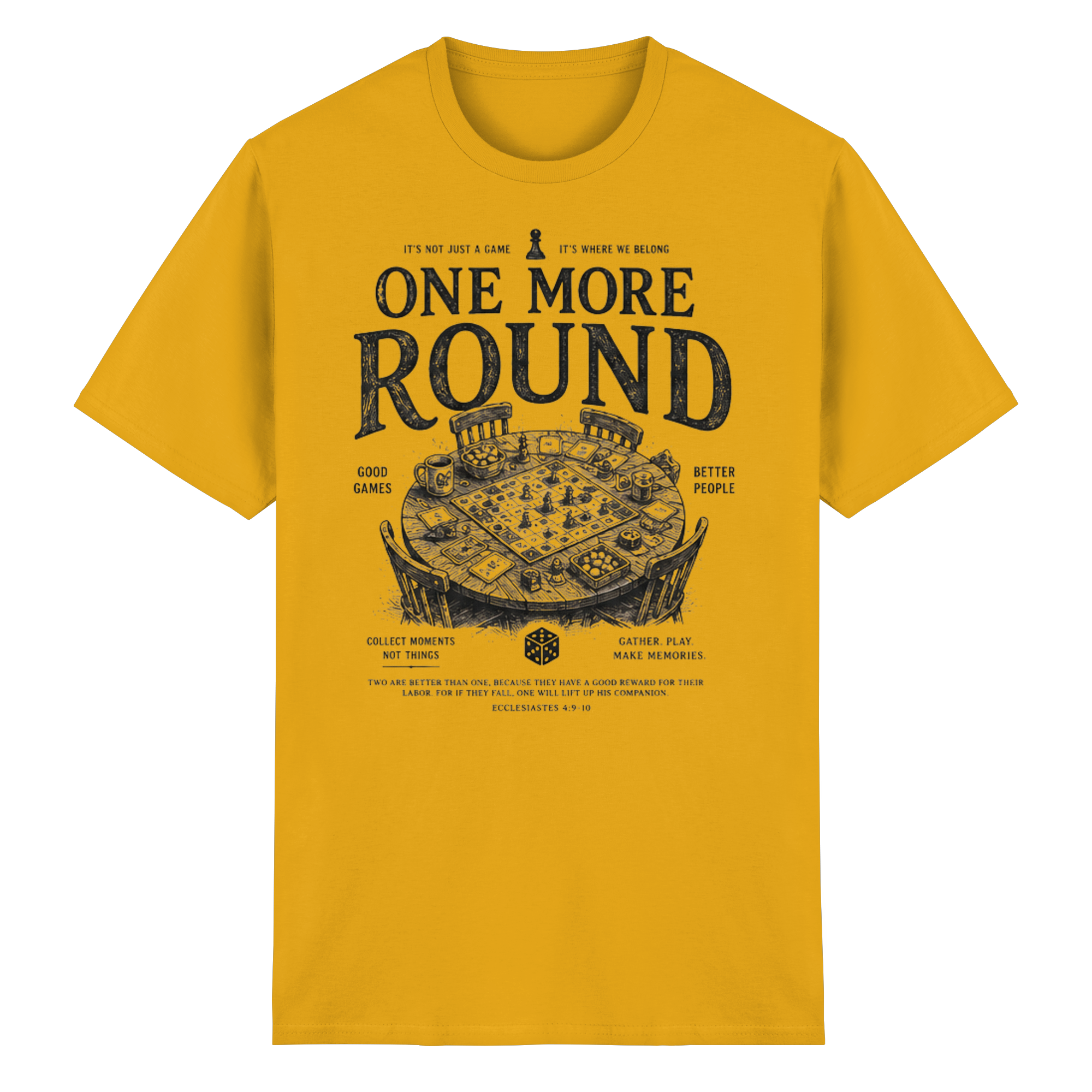 One More Round - Heavy Cotton T-Shirt
