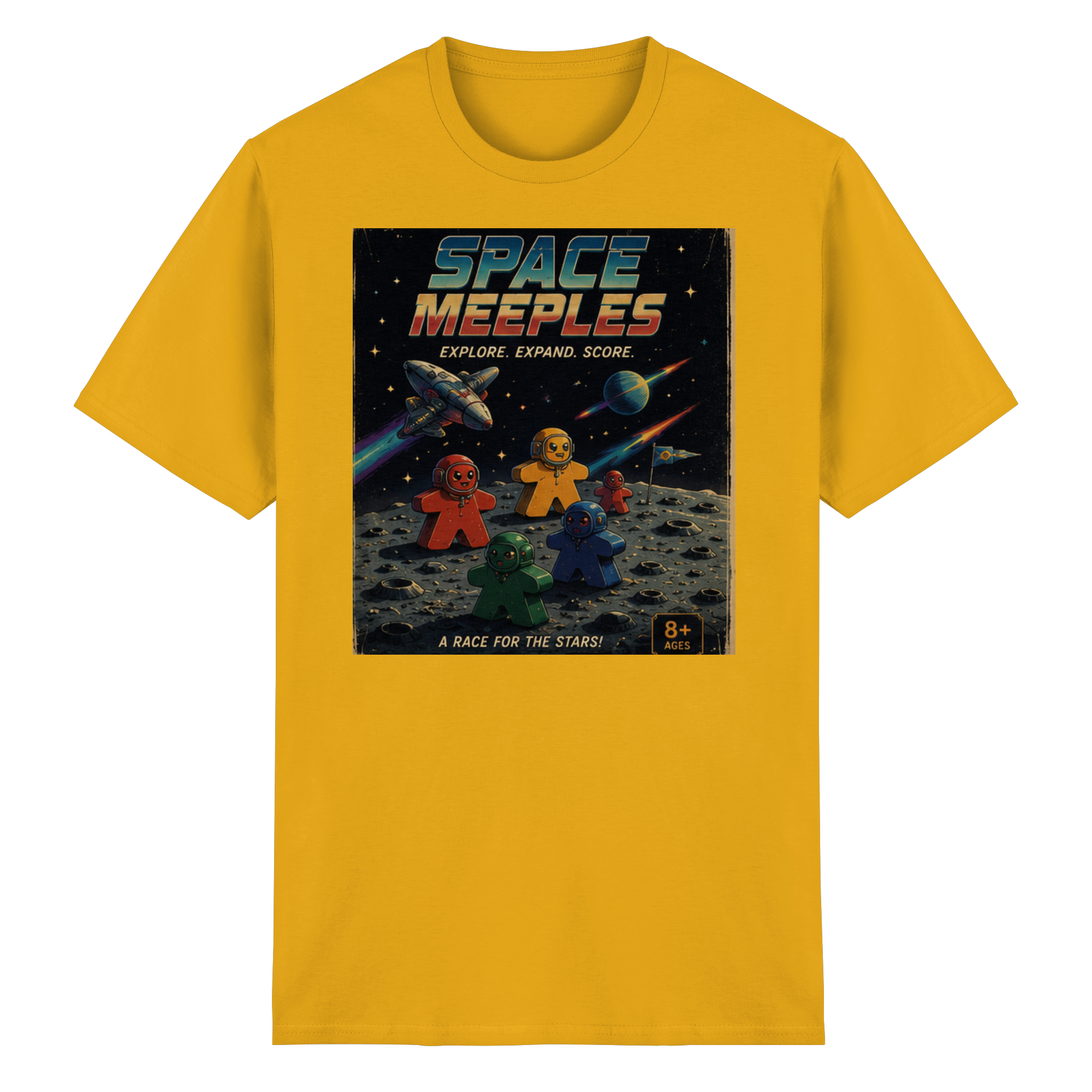Space Maples - Heavy Cotton T-Shirt