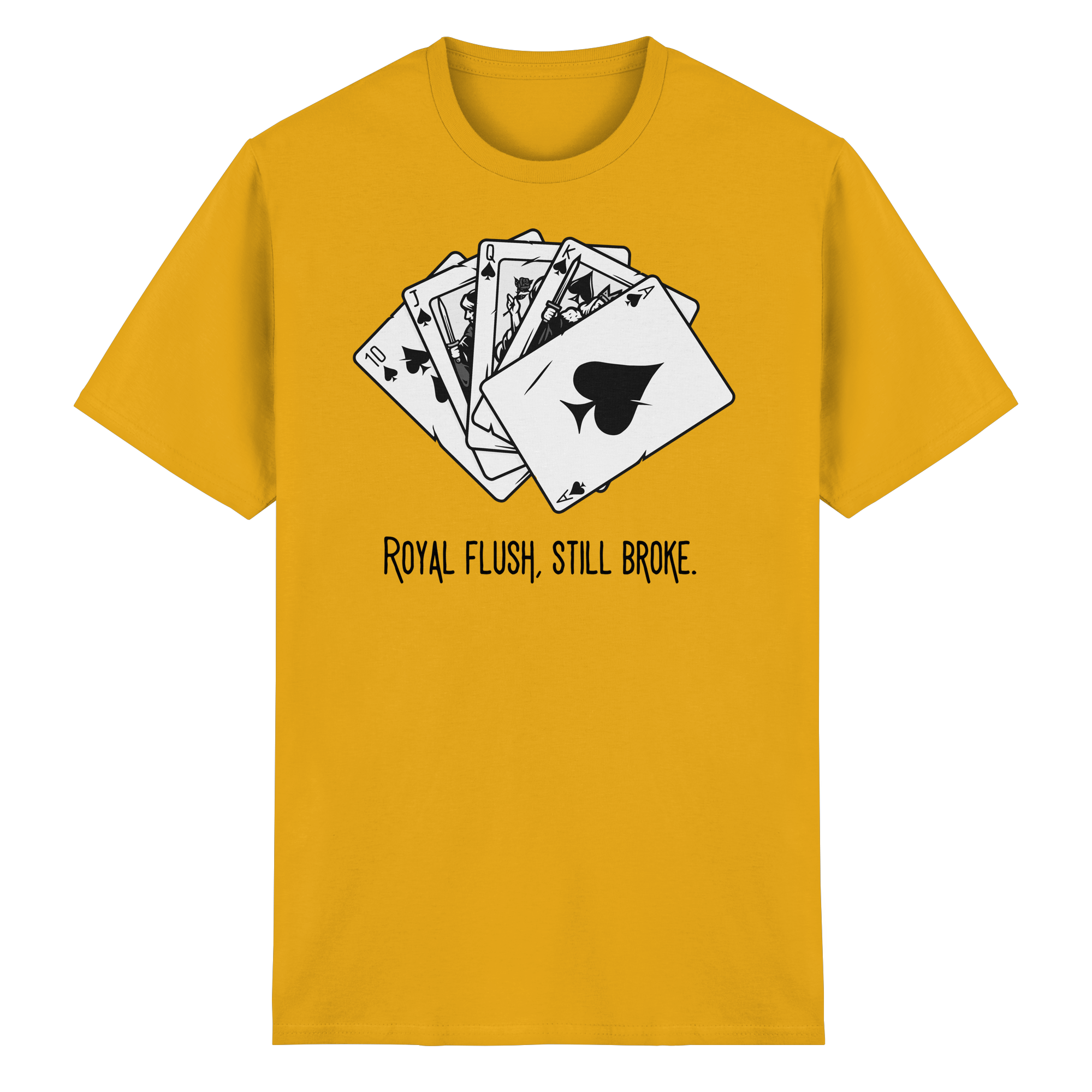 Ace Up My Sleeve - Heavy Cotton T-Shirt