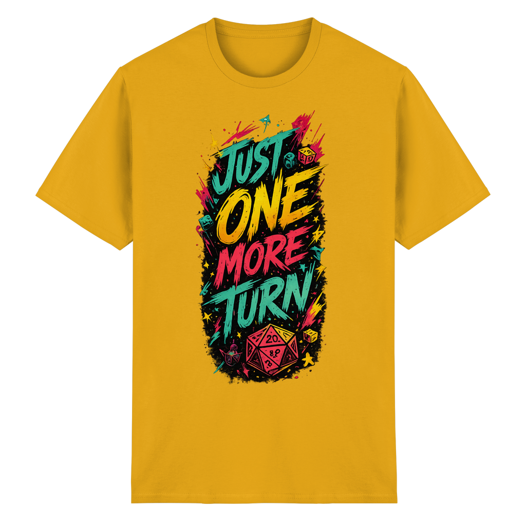 Just One More Turn! - Heavy Cotton T-Shirt