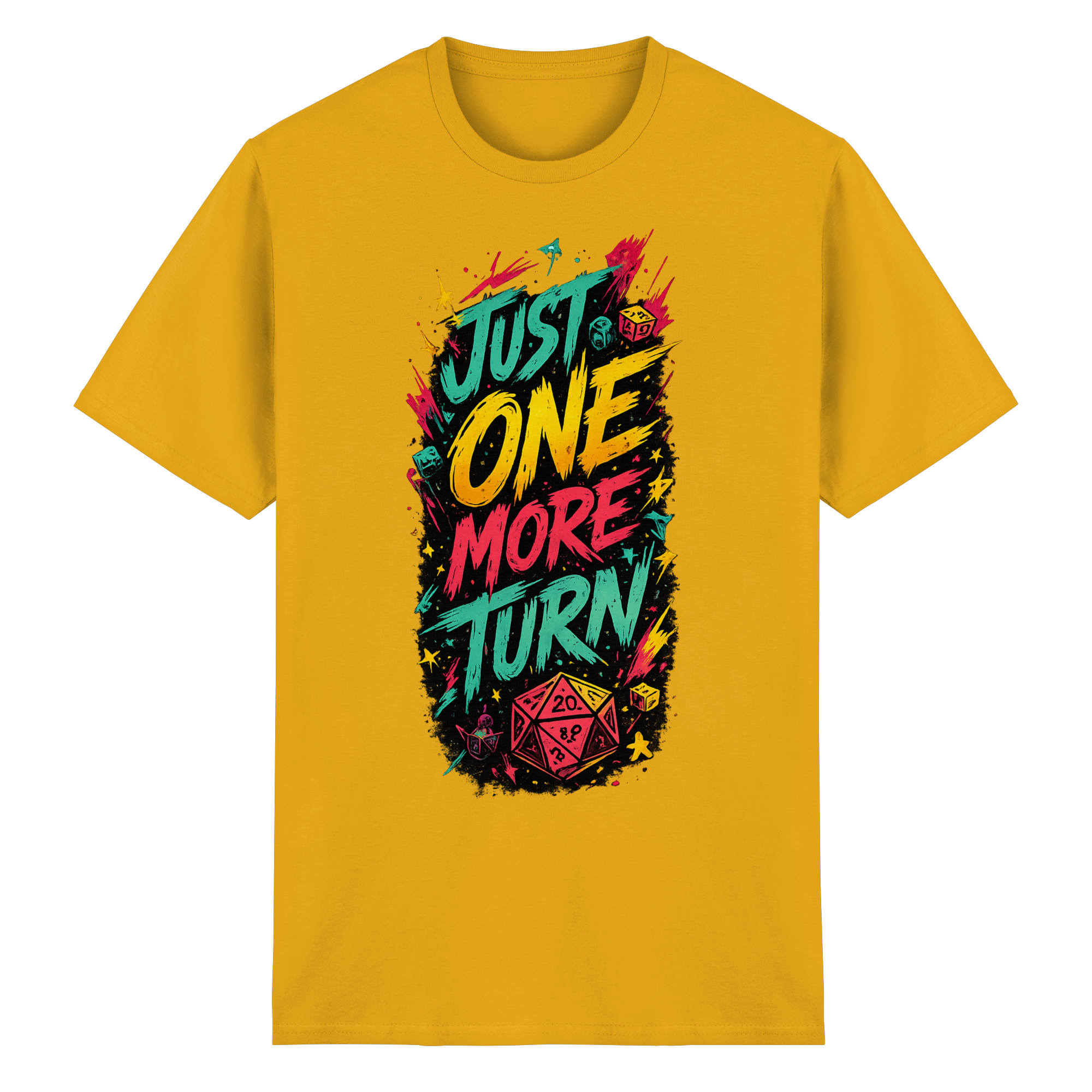 Just One More Turn! - Heavy Cotton T-Shirt