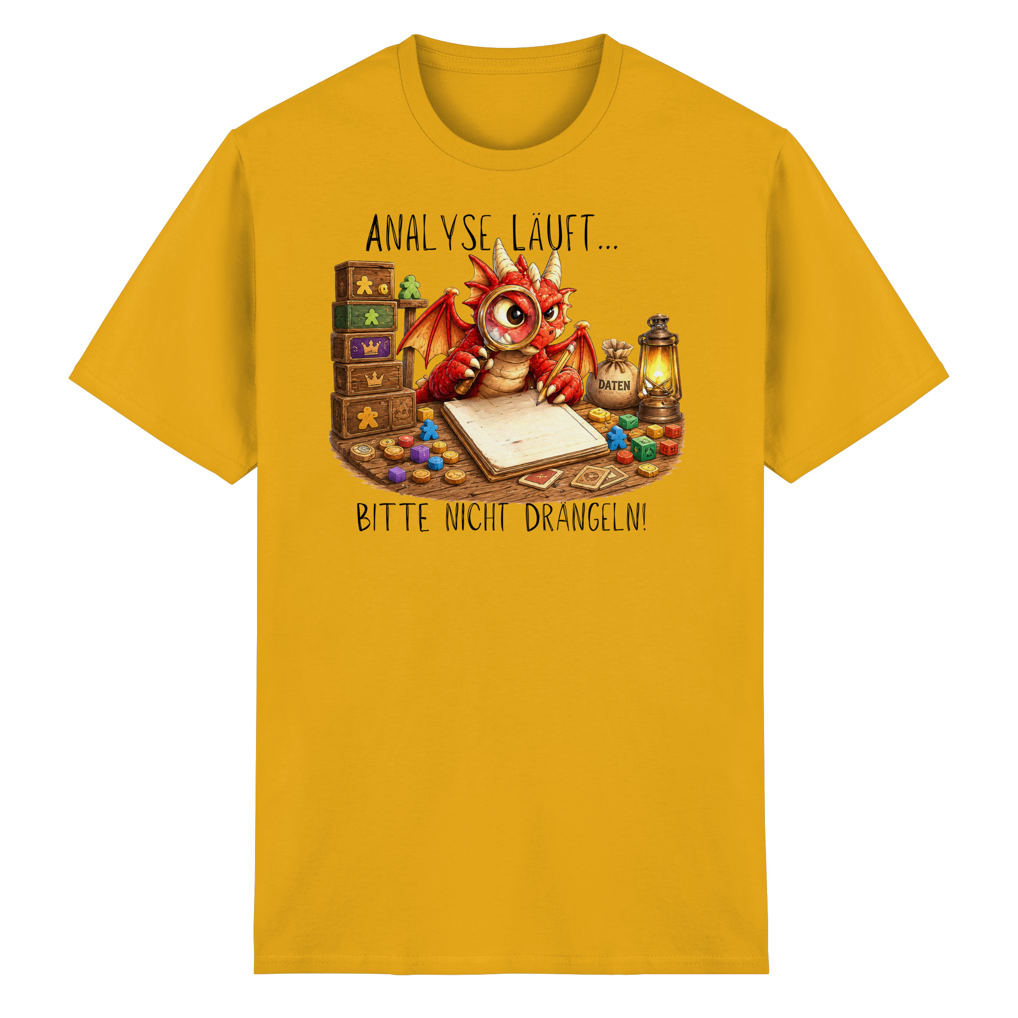 Analyse läuft. Bitte nicht drängeln. - Heavy Cotton T-Shirt