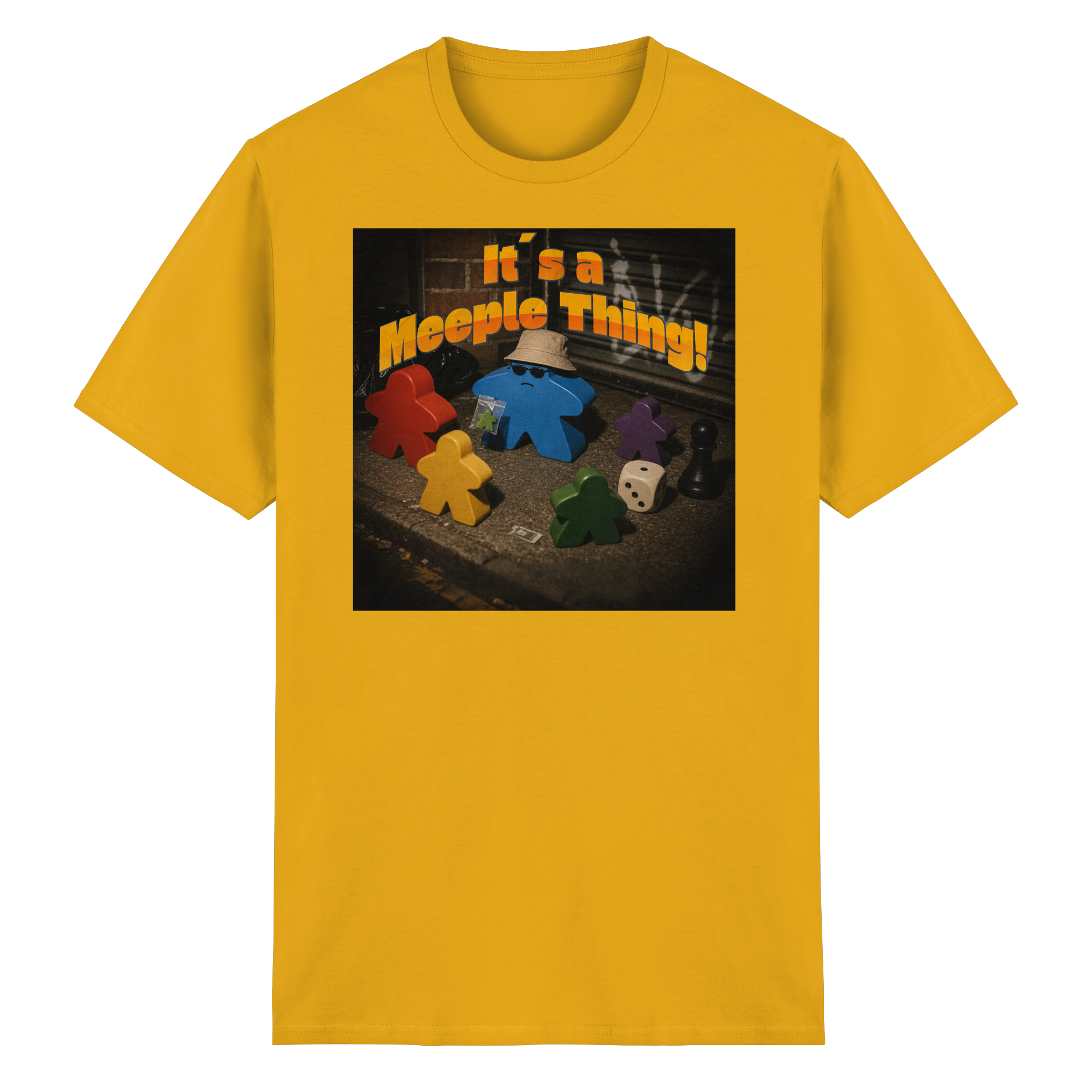 It's a Meeple Thing! - Heavy Cotton T-Shirt