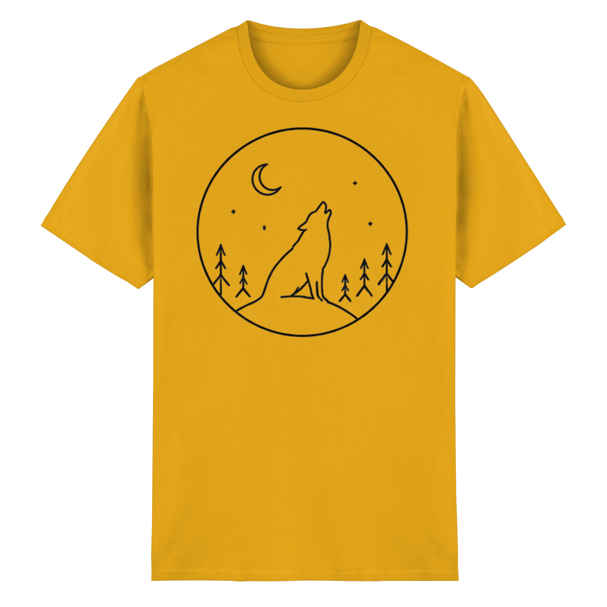 Die Nacht beginnt. - Heavy Cotton T-Shirt