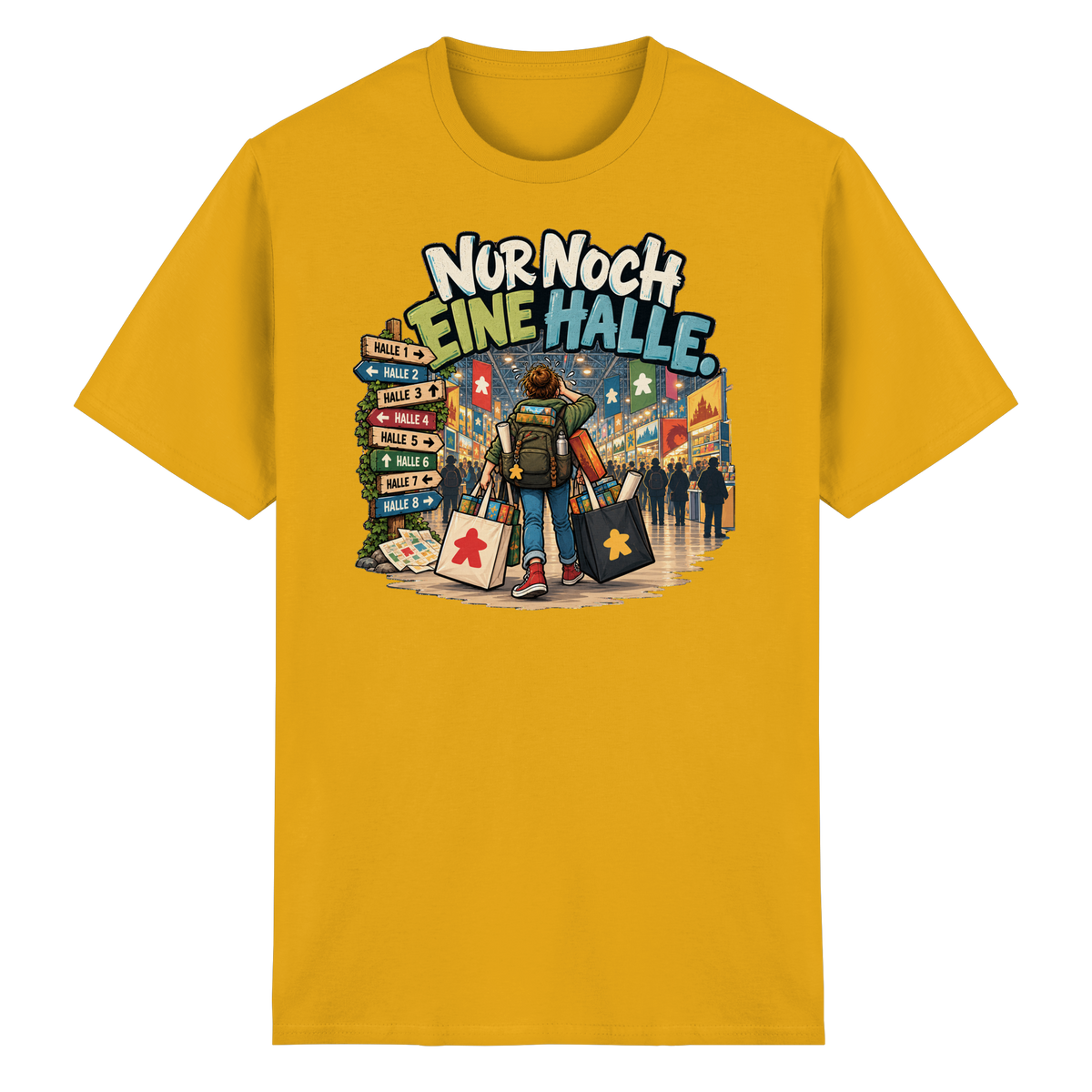 Nur noch eine Halle - Heavy Cotton T-Shirt