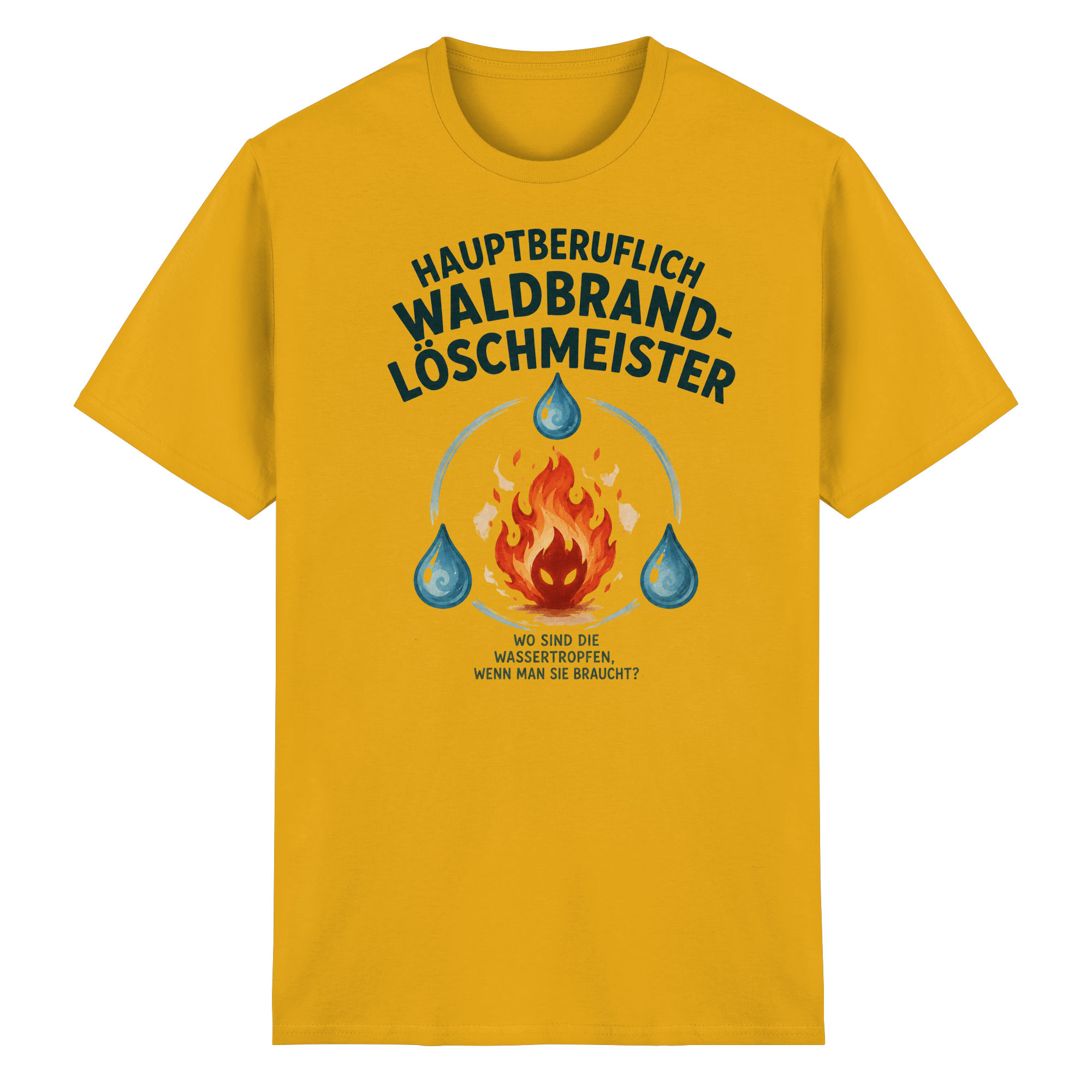 Waldbrand-Löschmeister - Heavy Cotton T-Shirt