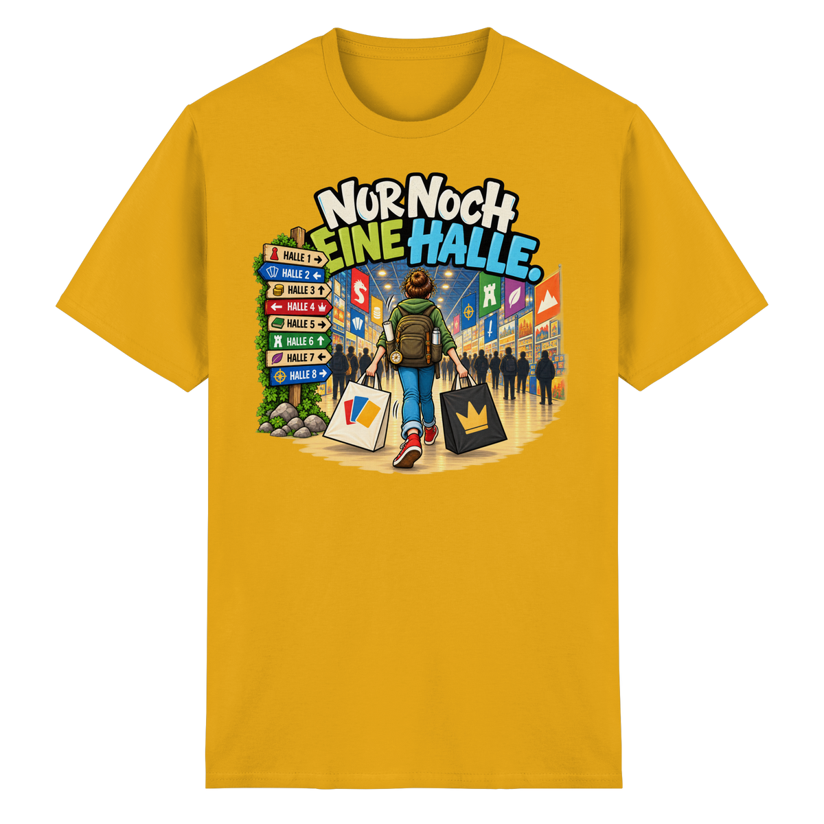Nur noch eine Halle - Heavy Cotton T-Shirt