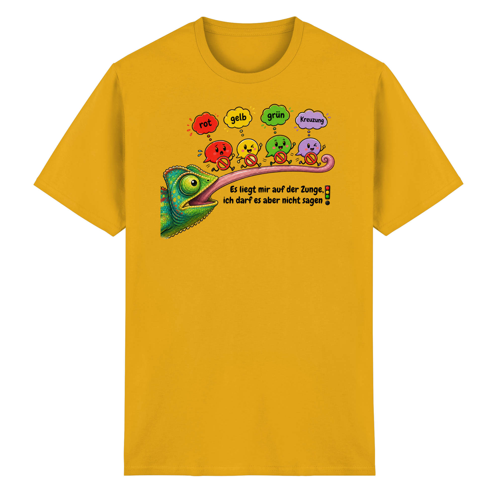 Wort-Chamäleon – Meister der Umschreibung - Heavy Cotton T-Shirt
