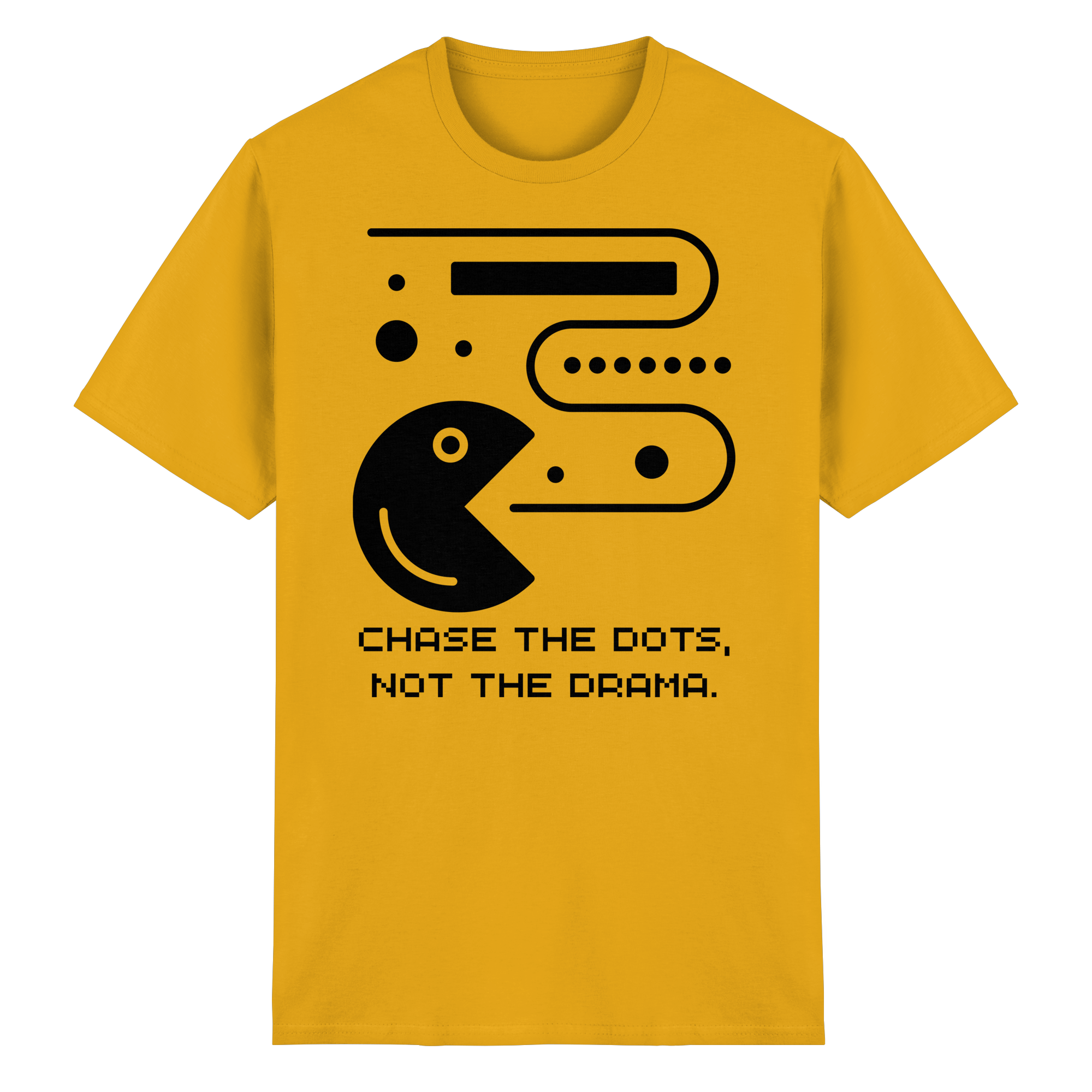 Chase the Dots, Not the Drama - Heavy Cotton T-Shirt