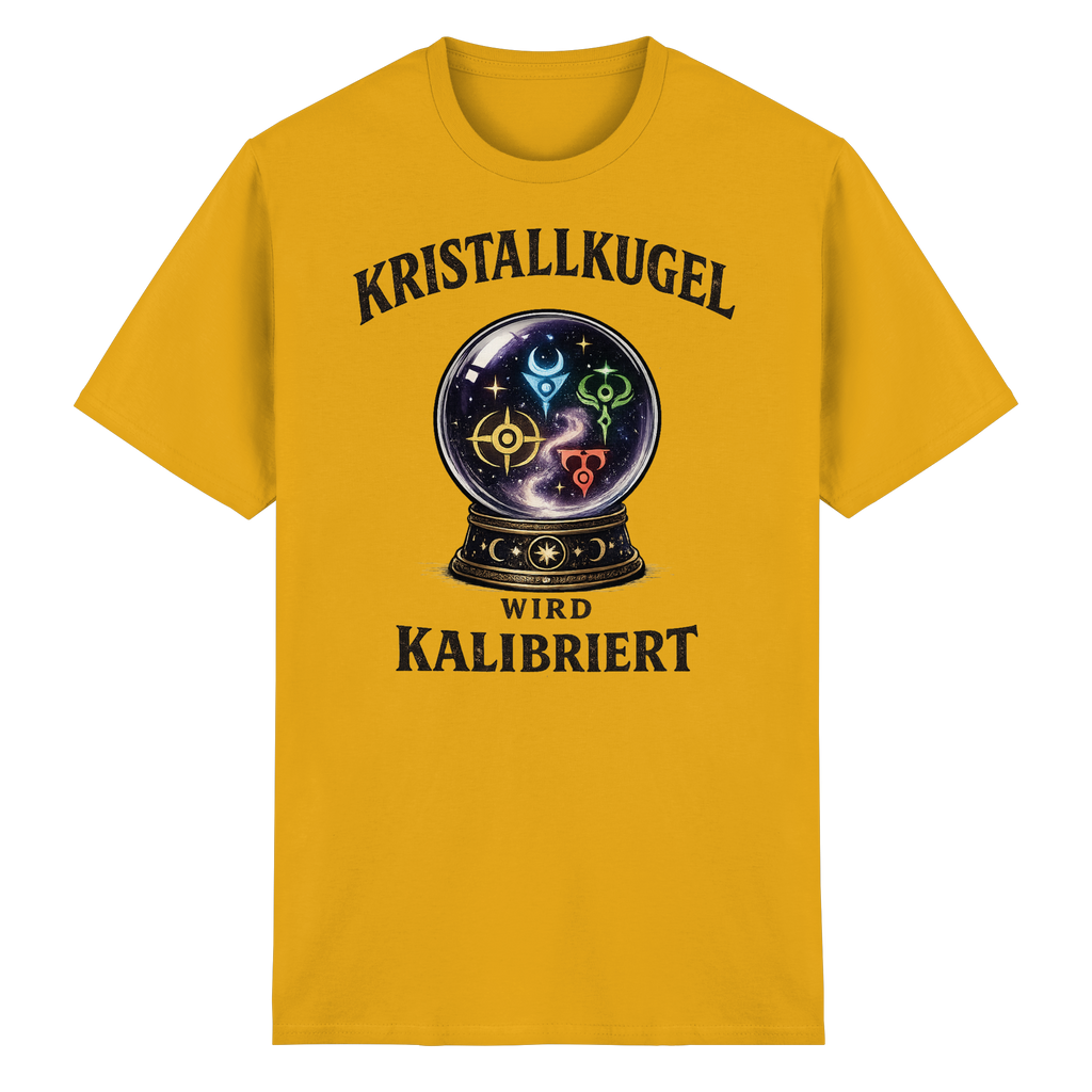 Kristallkugel wird kalibriert - Heavy Cotton T-Shirt