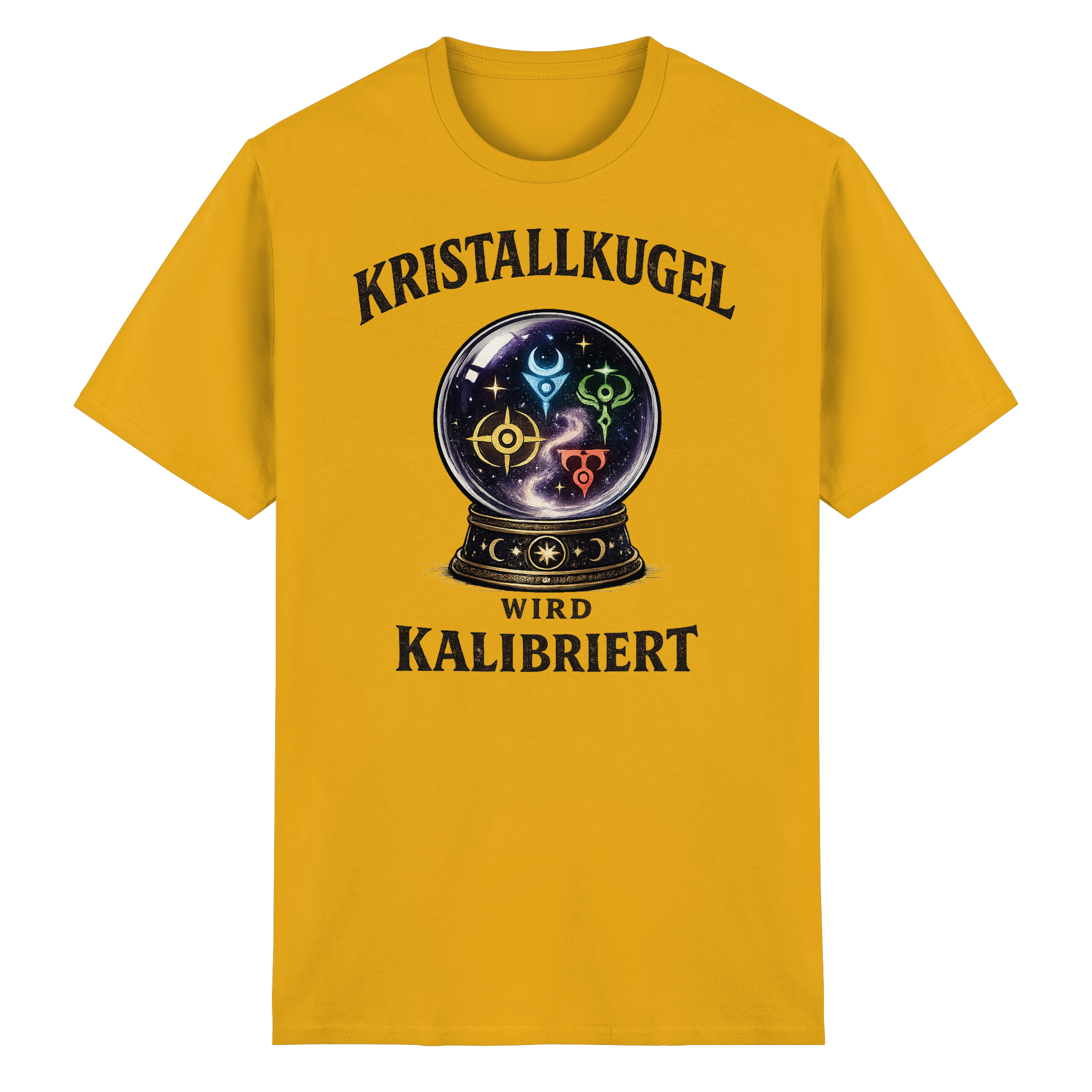 Kristallkugel wird kalibriert - Heavy Cotton T-Shirt