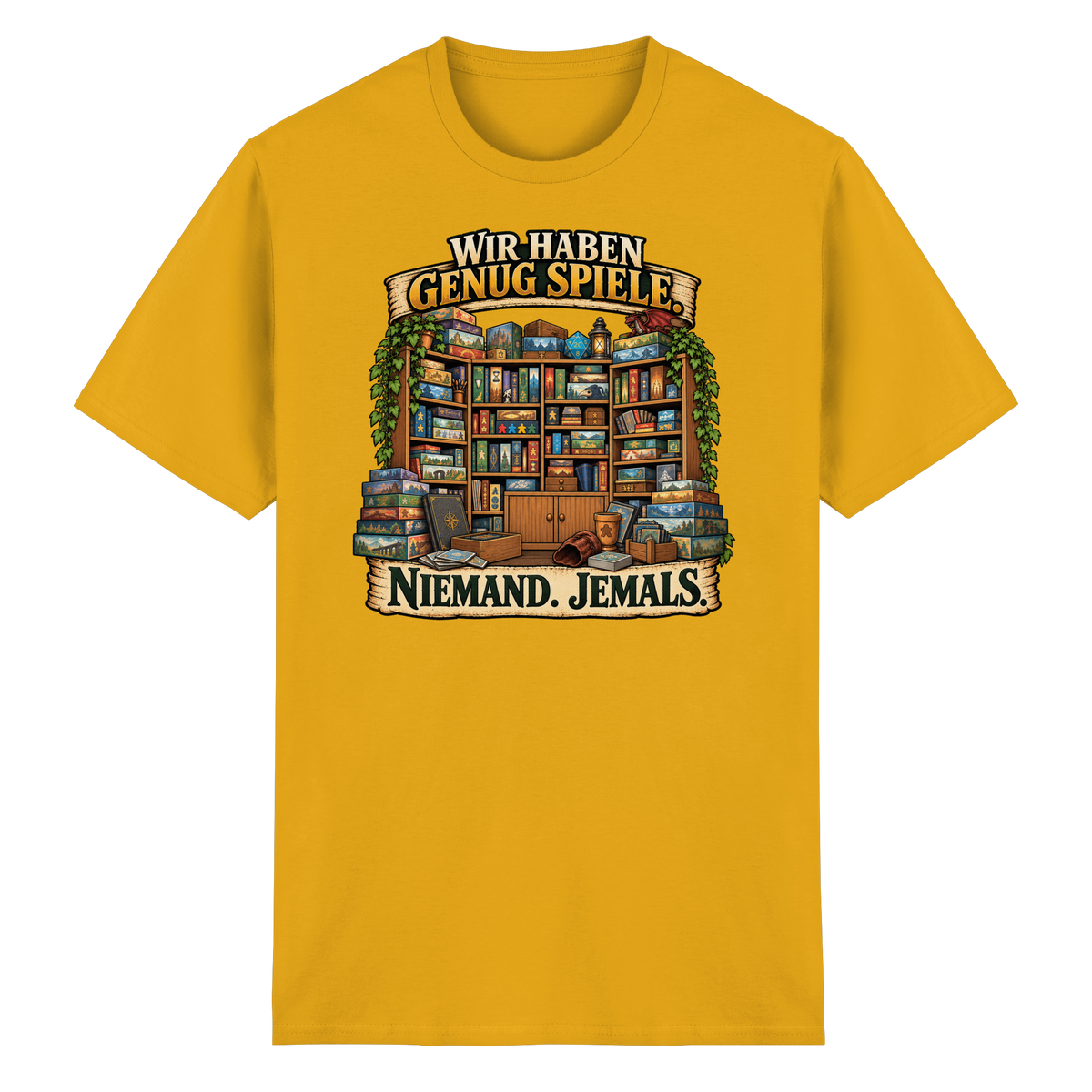Wir haben genug Spiele - Heavy Cotton T-Shirt