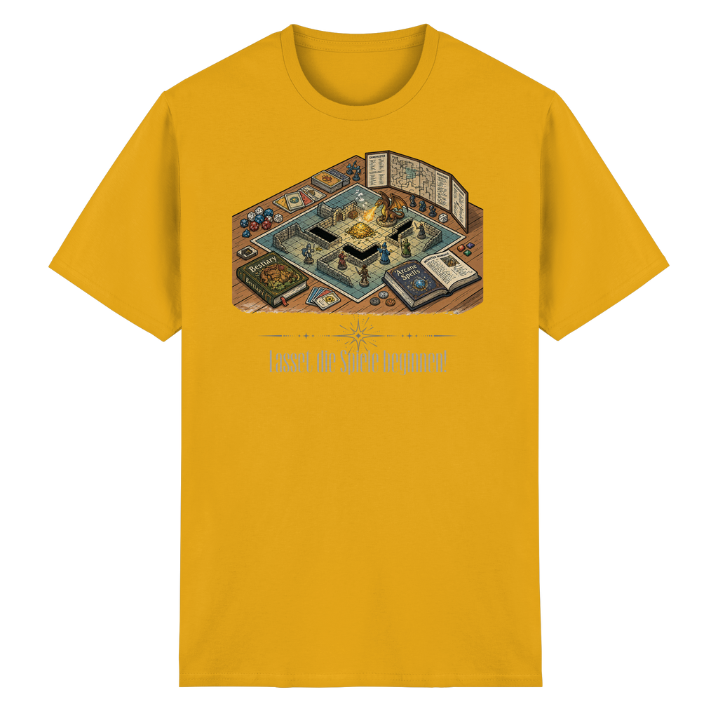 Lasset die Spiele beginnen!  - Heavy Cotton T-Shirt