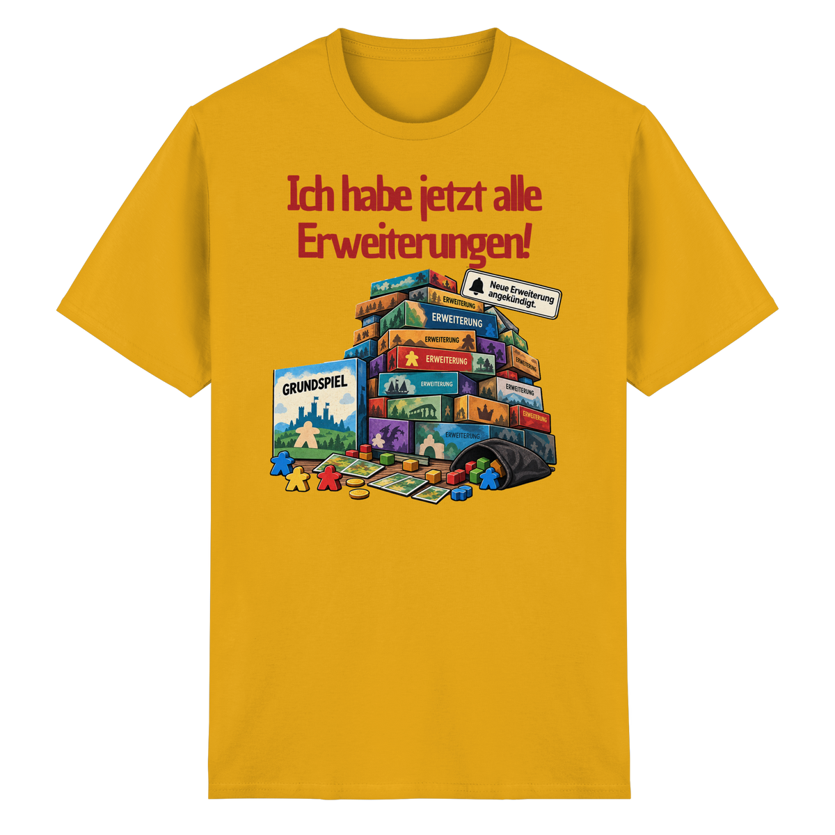 Ich hab jetzt alle Erweiterungen - Heavy Cotton T-Shirt