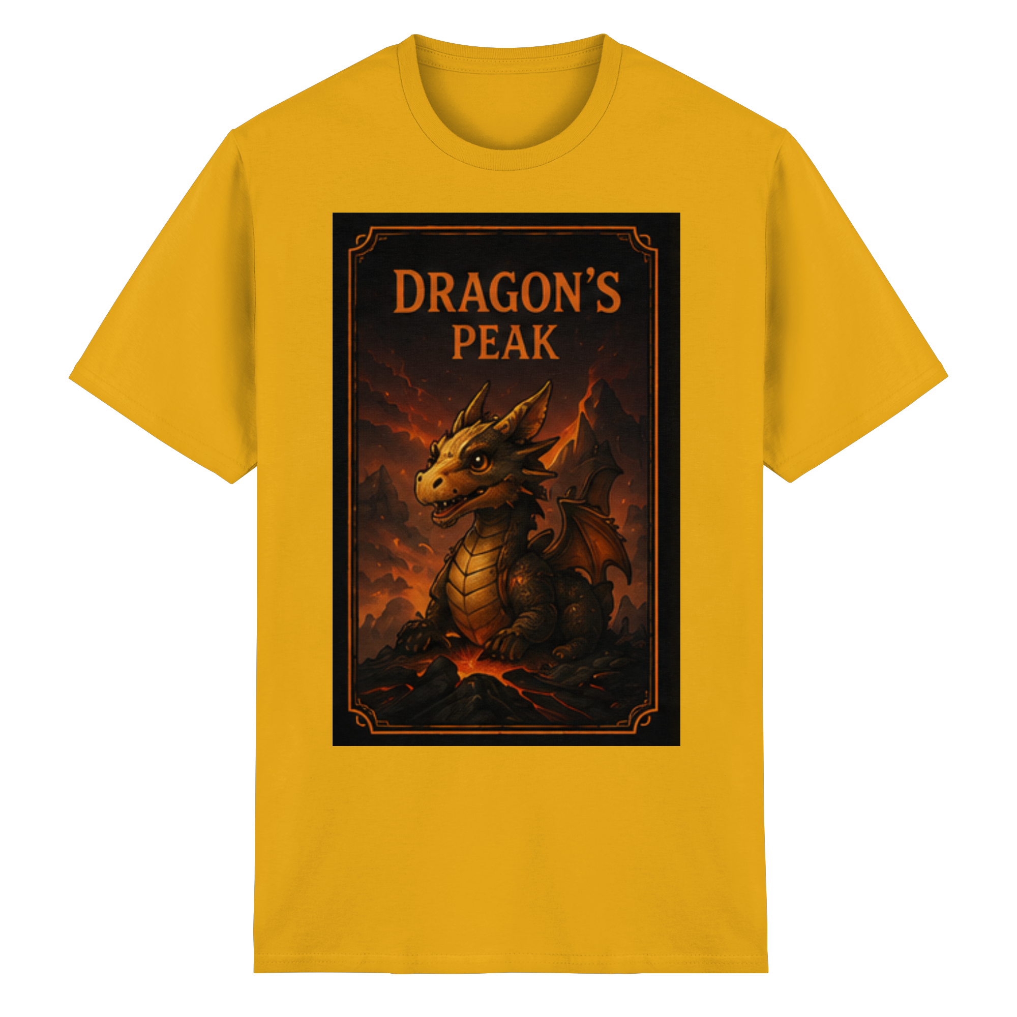 Dragon´s Peak - Heavy Cotton T-Shirt
