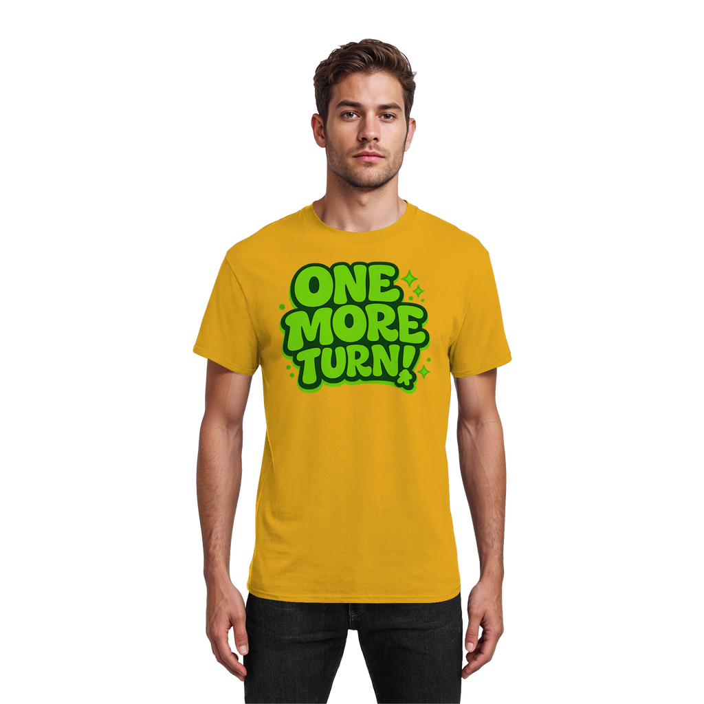 One More Turn! - Heavy Cotton T-Shirt