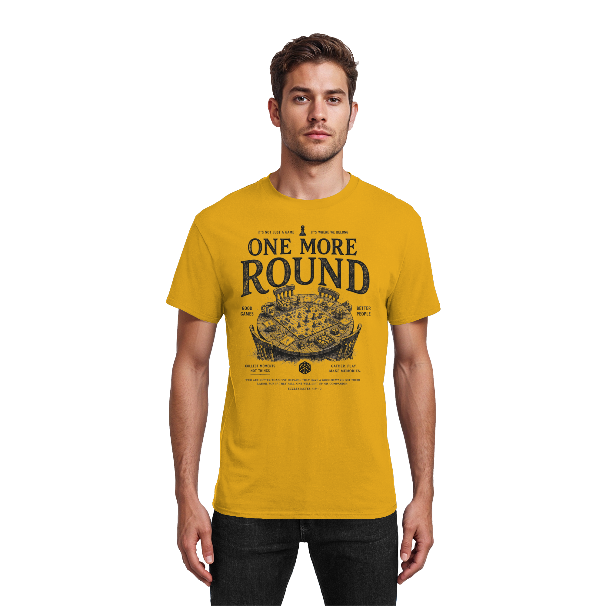 One More Round - Heavy Cotton T-Shirt