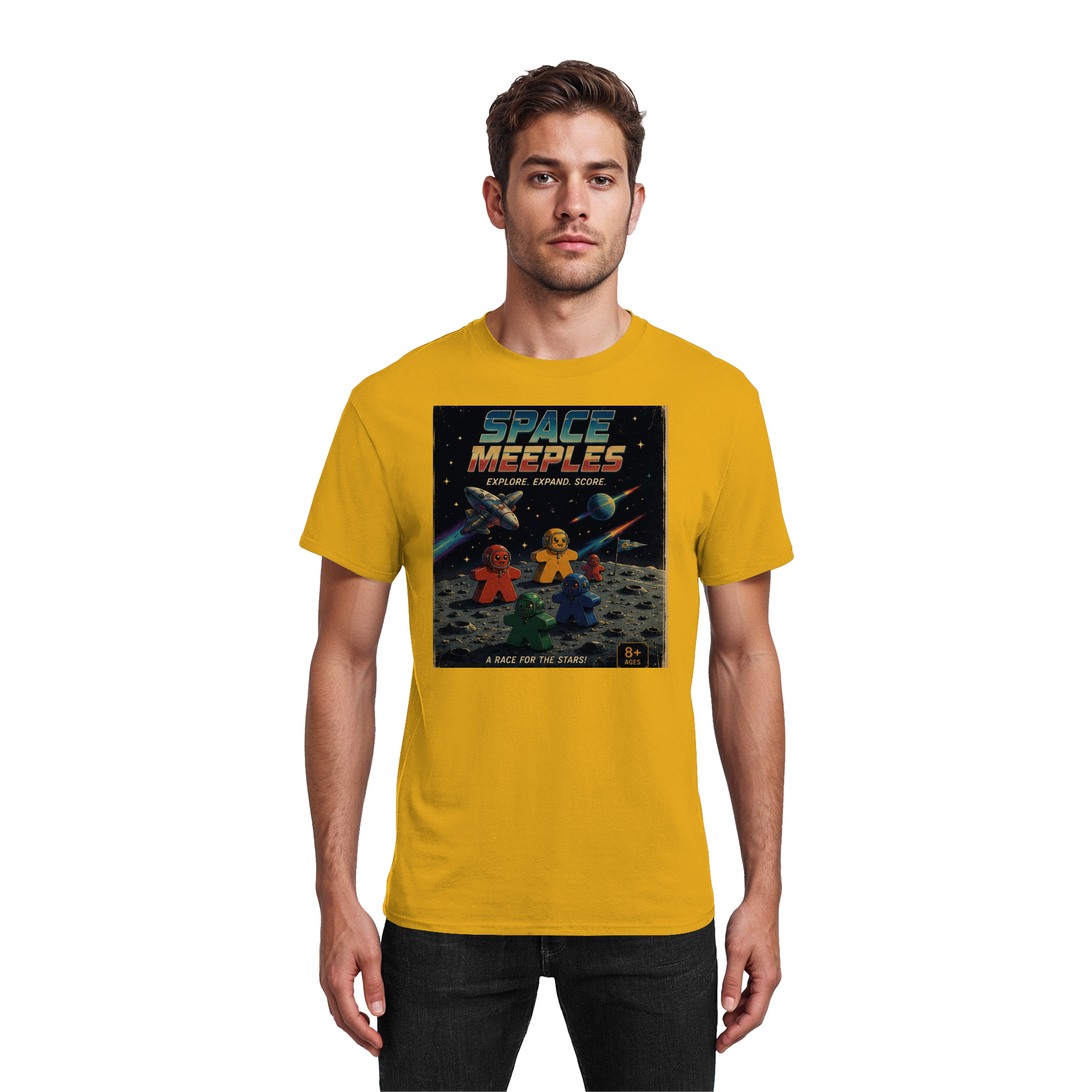 Space Maples - Heavy Cotton T-Shirt