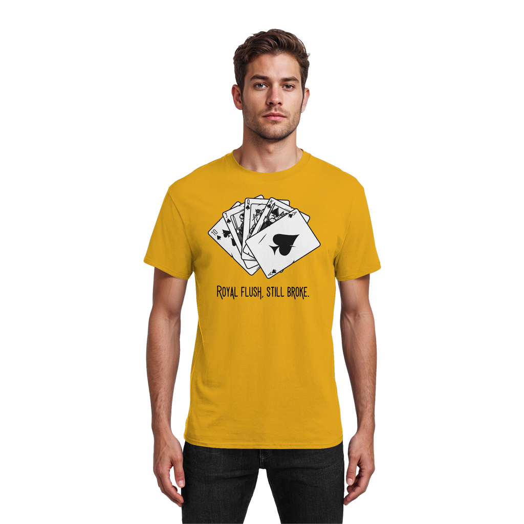Ace Up My Sleeve - Heavy Cotton T-Shirt
