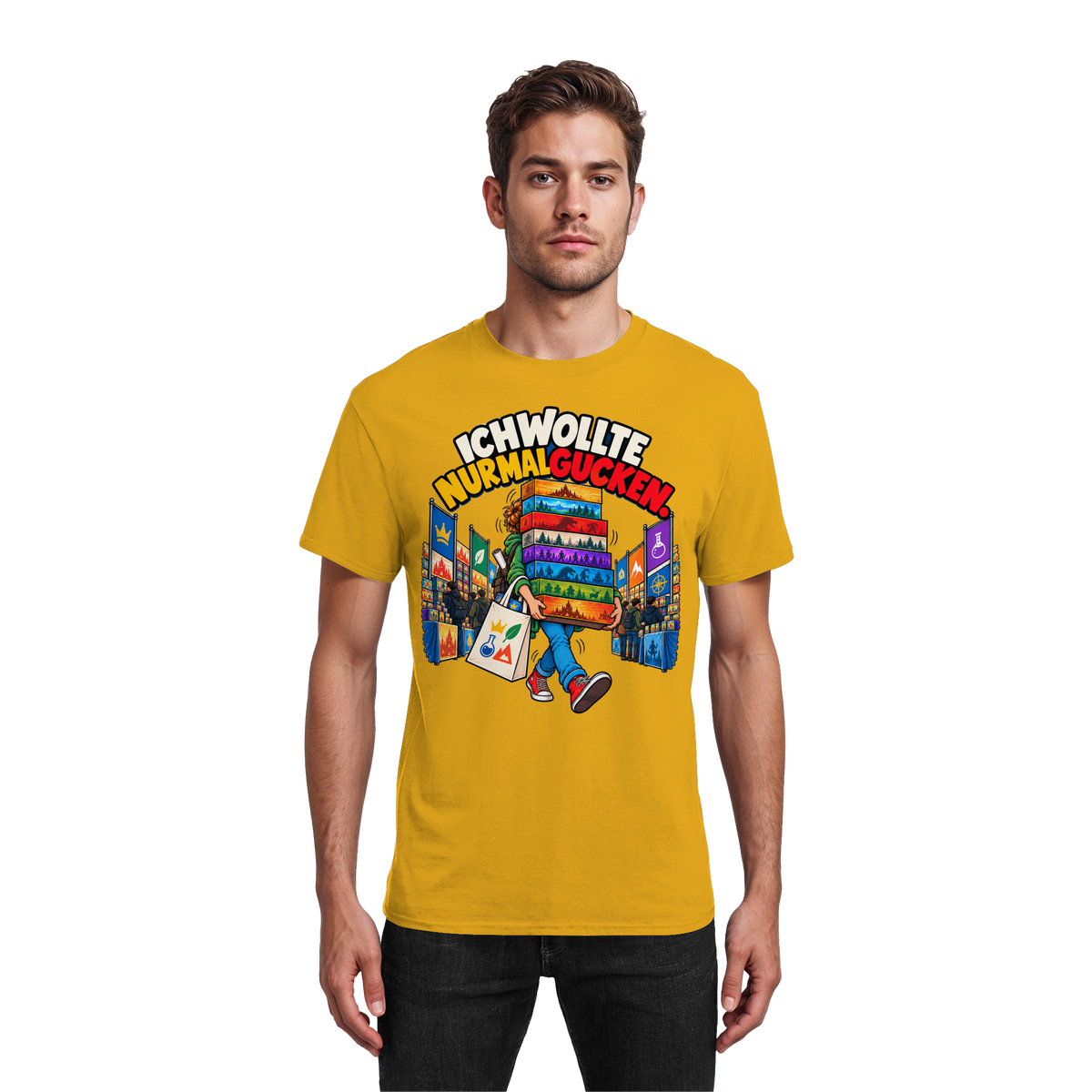 Ich wollte nur mal gucken - Heavy Cotton T-Shirt