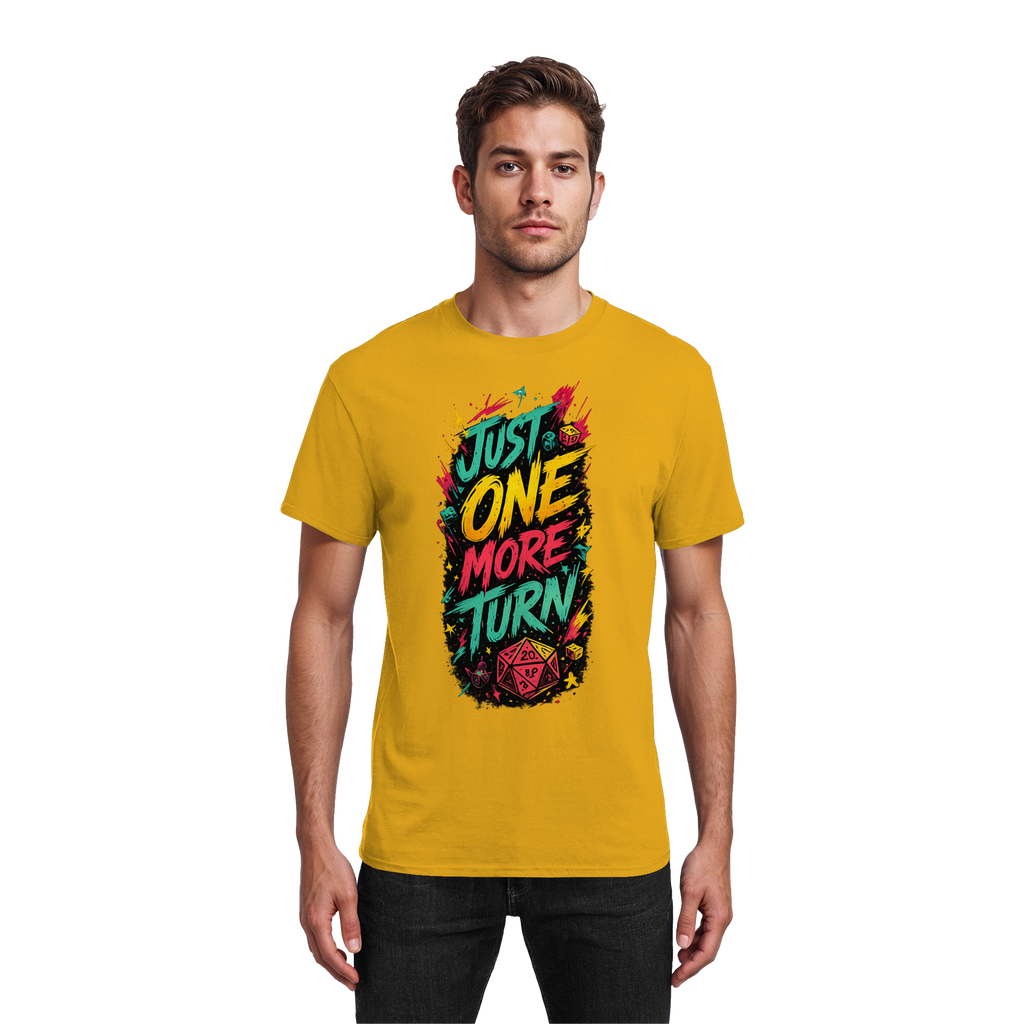 Just One More Turn! - Heavy Cotton T-Shirt