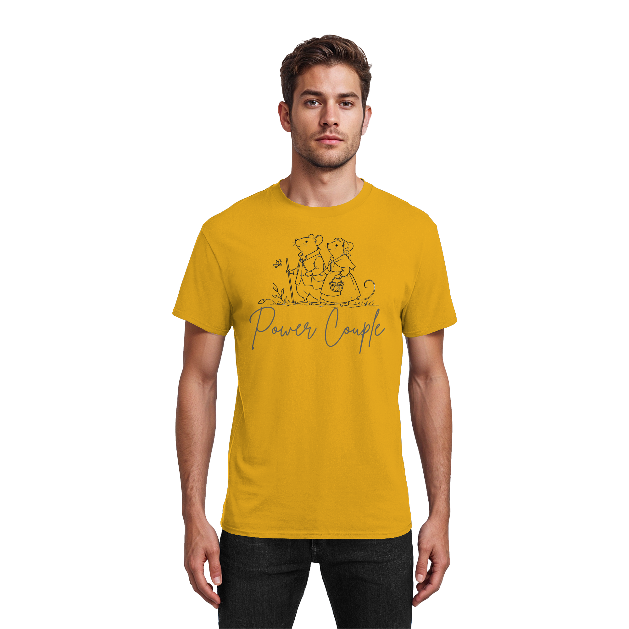 Power Couple - Heavy Cotton T-Shirt