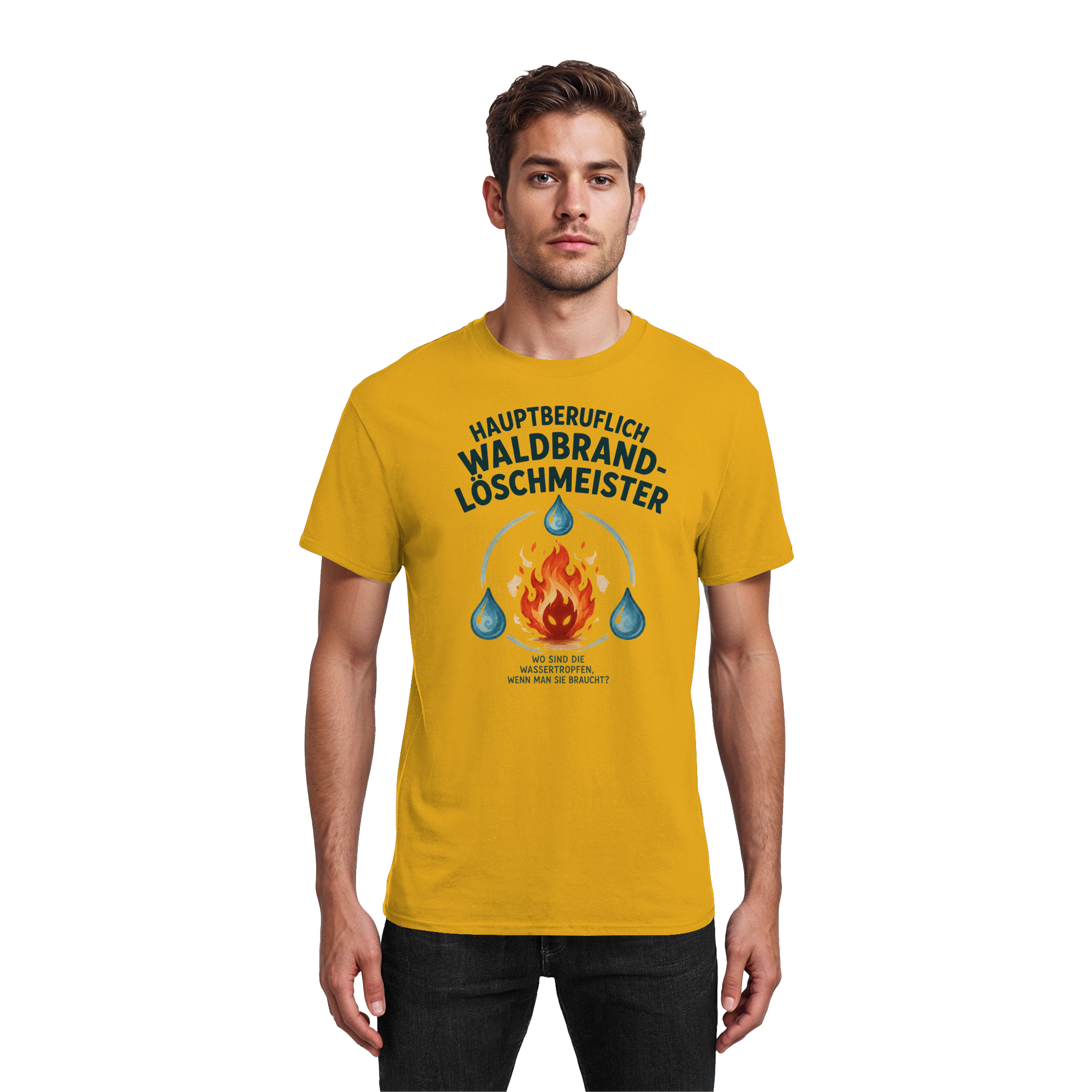 Waldbrand-Löschmeister - Heavy Cotton T-Shirt