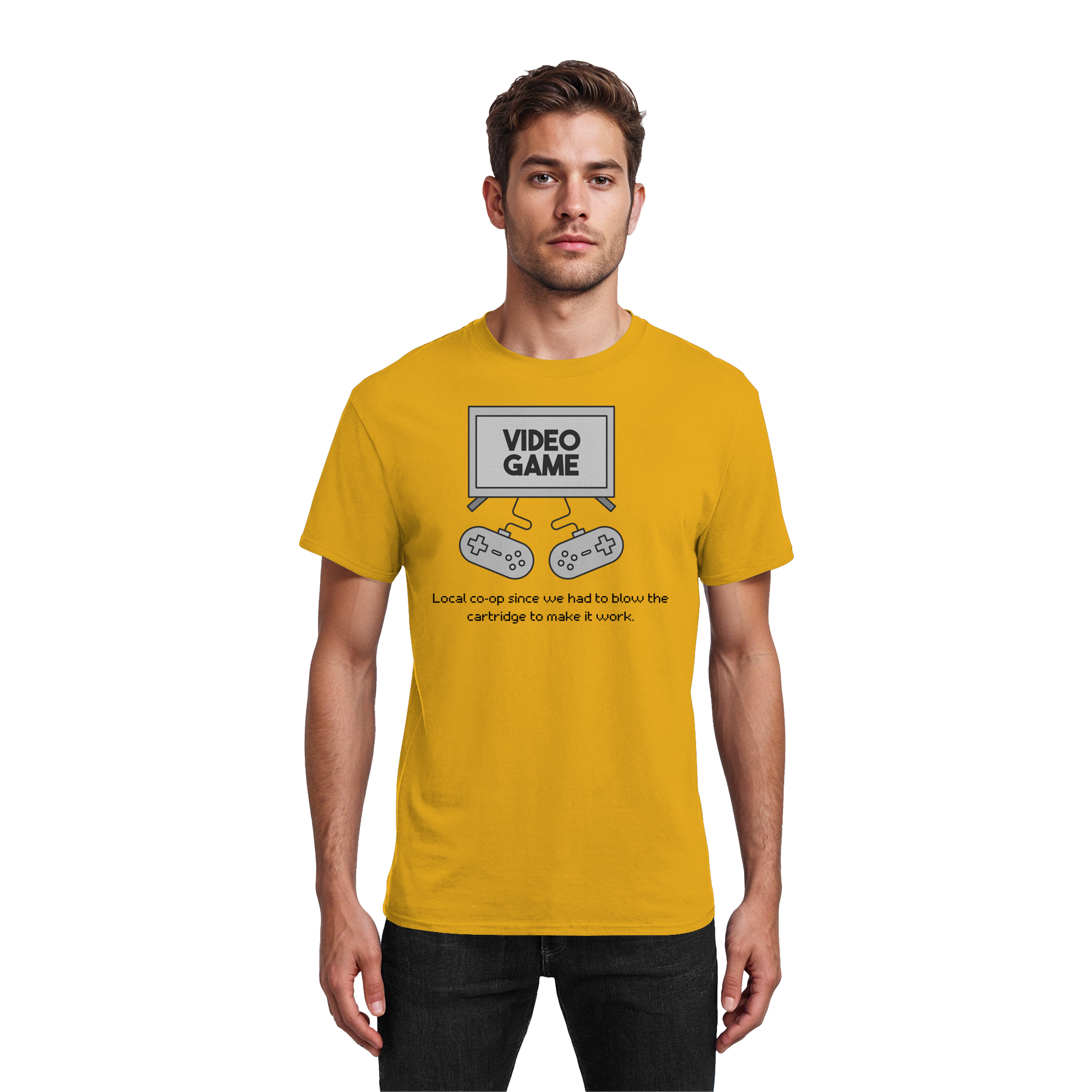 Press Start - Heavy Cotton T-Shirt