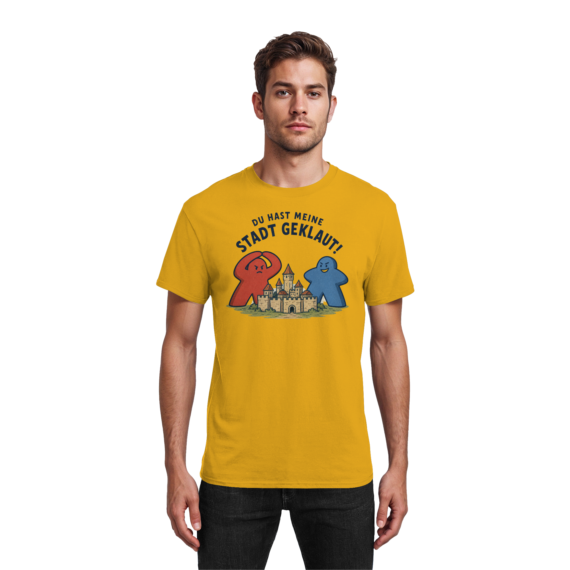 Stadtmauer der Freundschaft - Heavy Cotton T-Shirt
