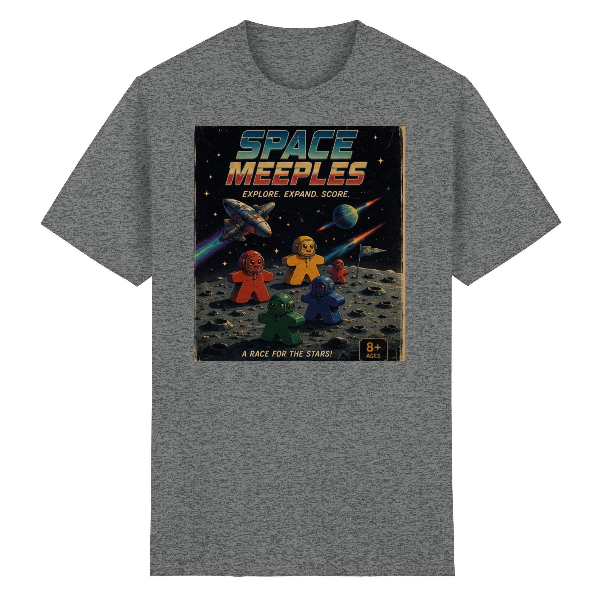 Space Maples - Heavy Cotton T-Shirt