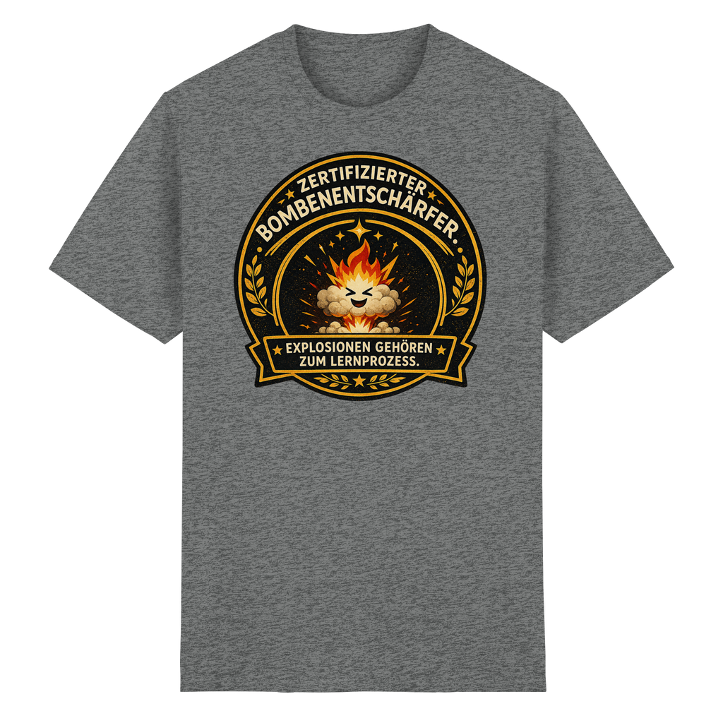 Zertifizierter Bombenentschärfer - Heavy Cotton T-Shirt