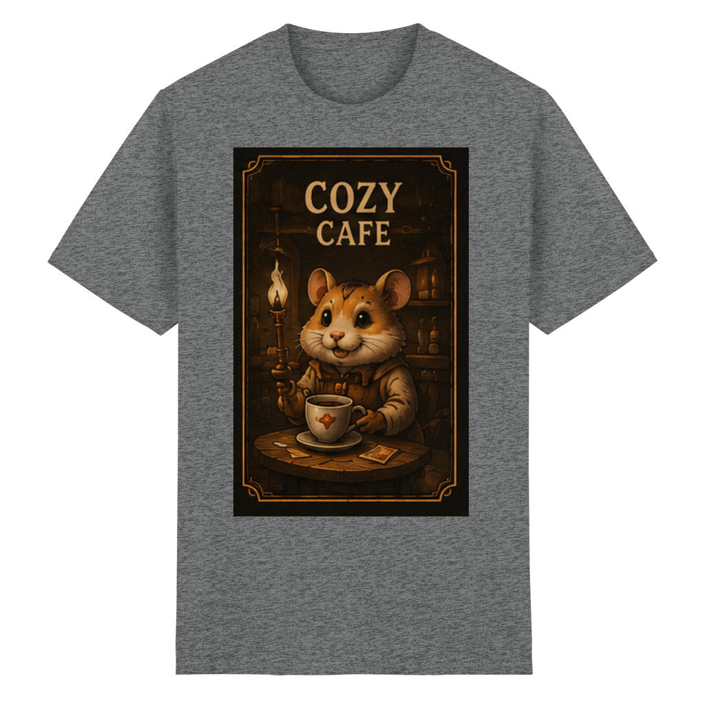 Cozy Café - Heavy Cotton T-Shirt