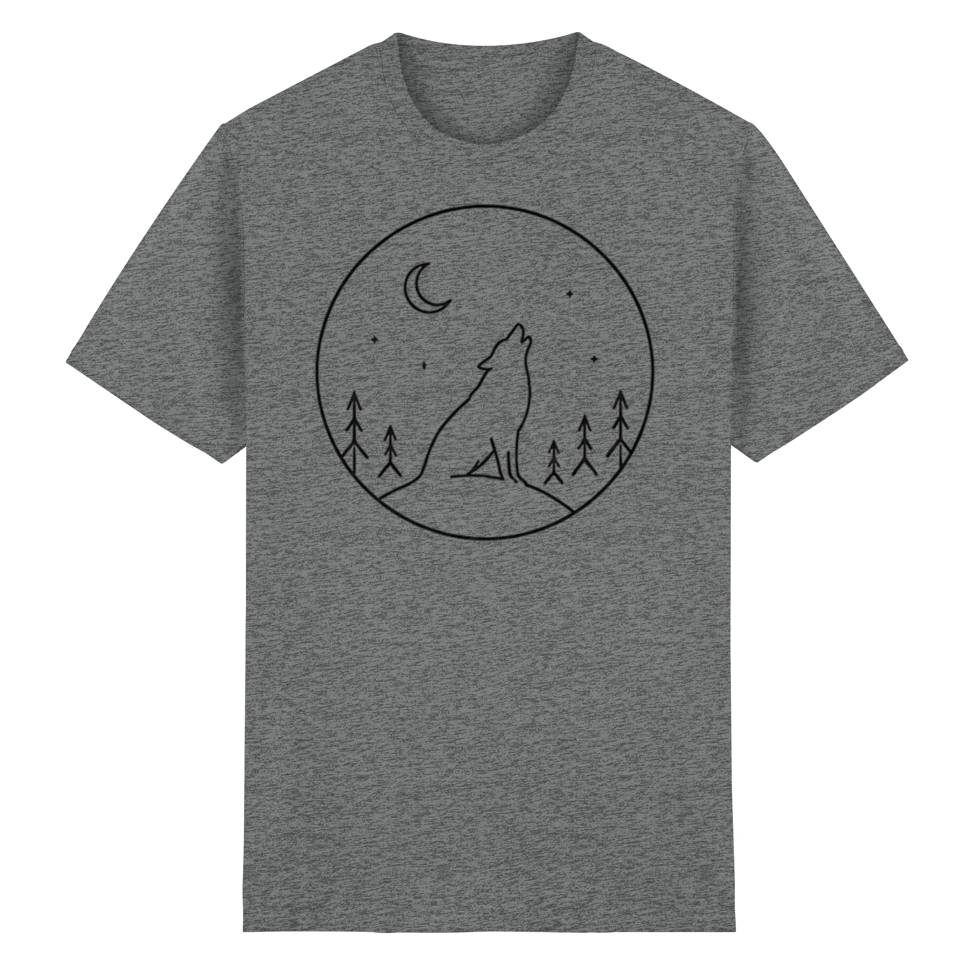 Die Nacht beginnt. - Heavy Cotton T-Shirt