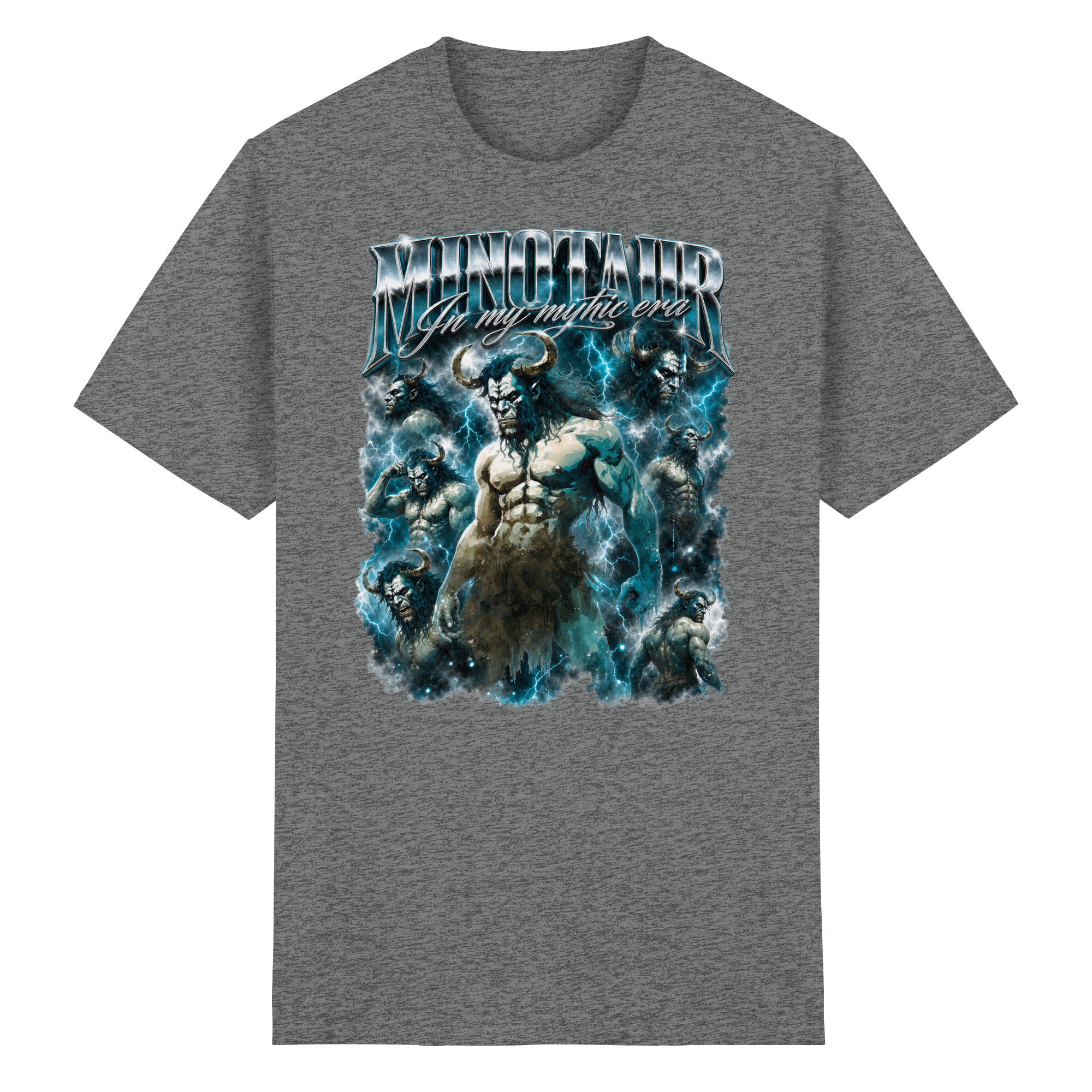 Minotaur in My Mythic Era - Heavy Cotton T-Shirt