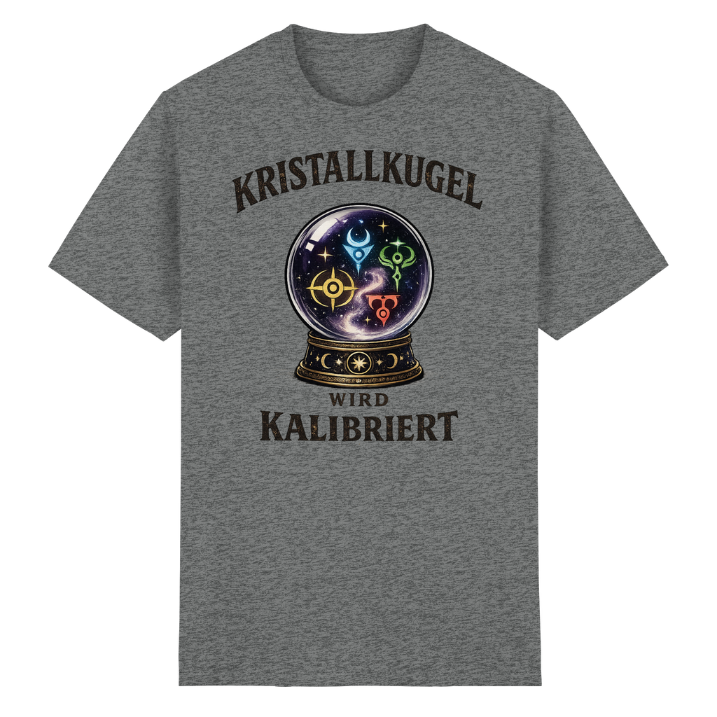 Kristallkugel wird kalibriert - Heavy Cotton T-Shirt