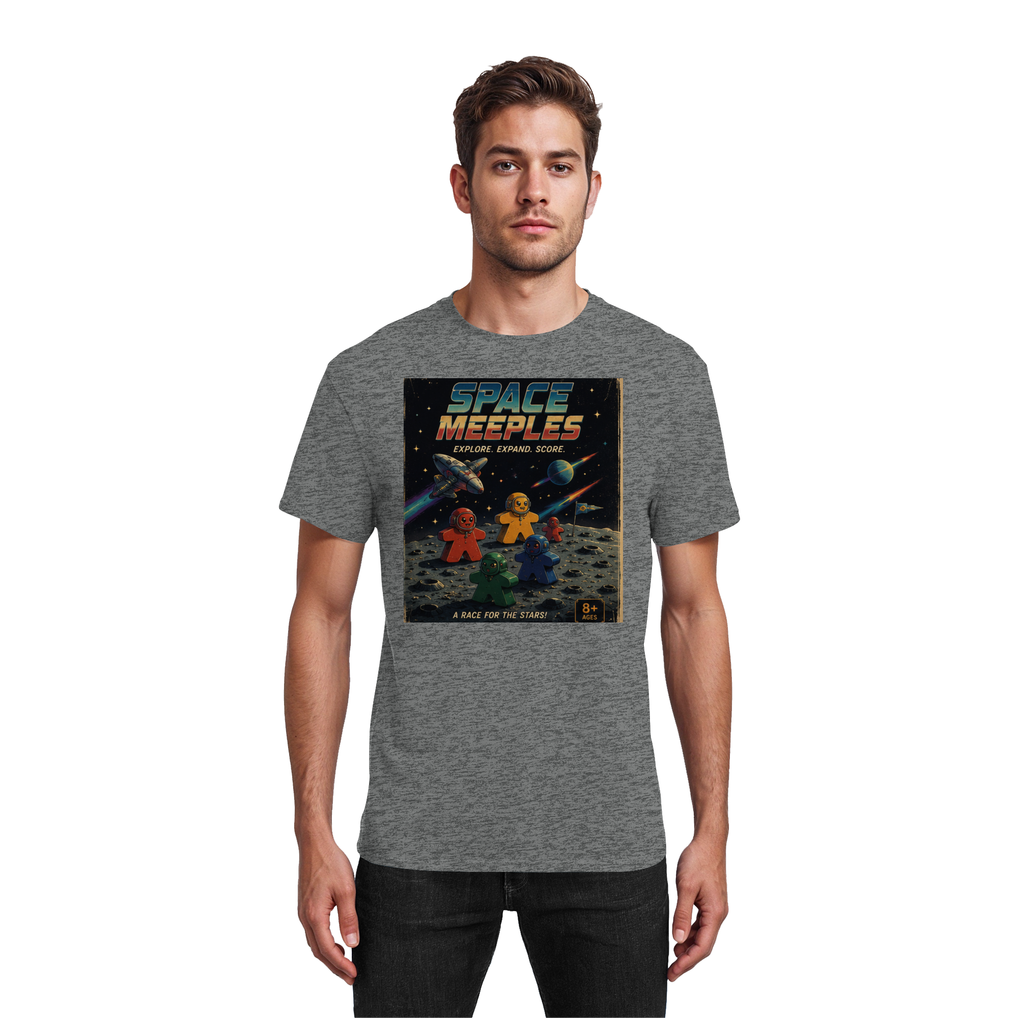 Space Maples - Heavy Cotton T-Shirt