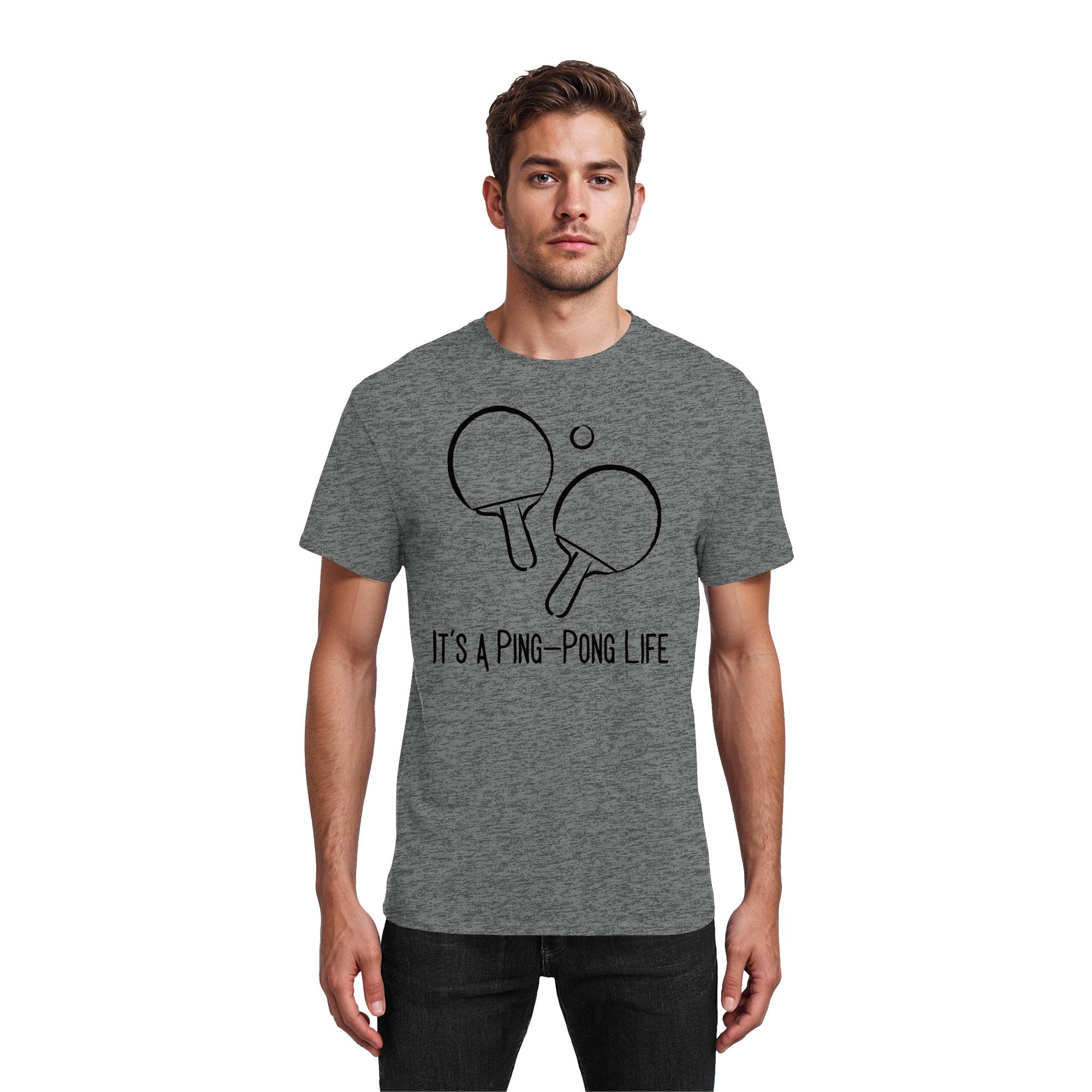 It's a Ping-Pong Life - Heavy Cotton T-Shirt