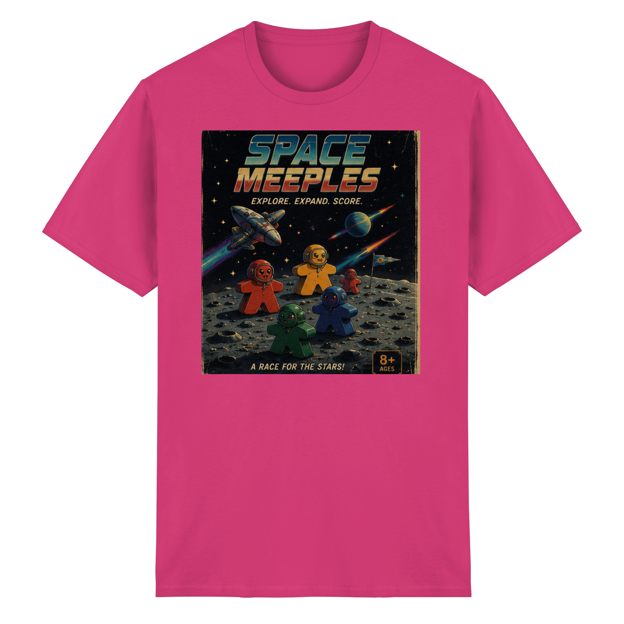 Space Maples - Heavy Cotton T-Shirt